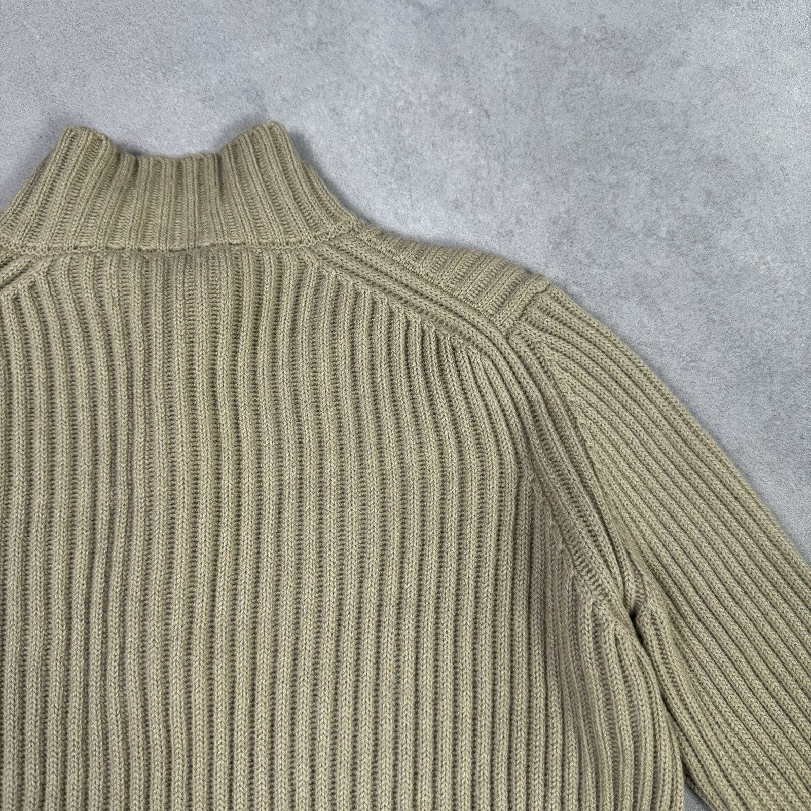 Stone Island Vintage Stone Island Junior Heavy Sweater Size 12/152 Beige Size US XS / EU 42 / 0 - 14 Thumbnail