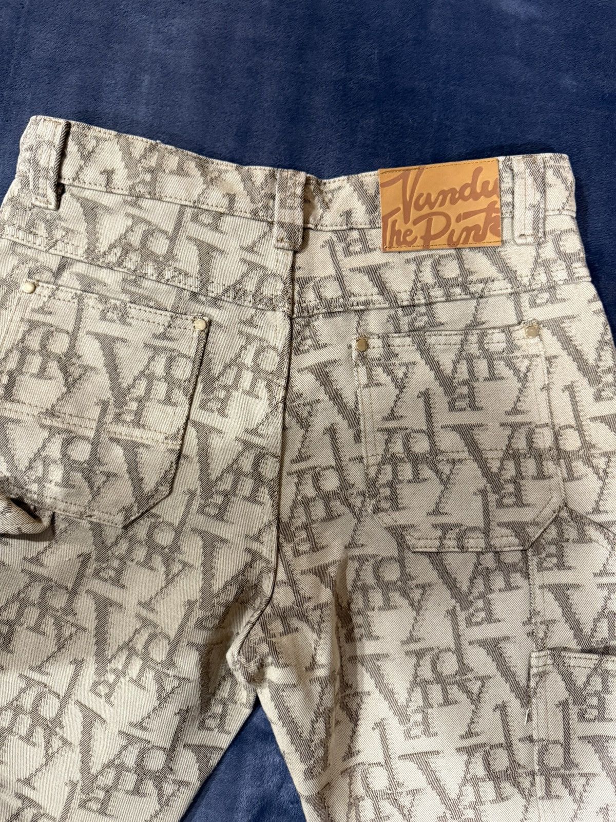 Vandy The Pink Vandy the Pink Monogram Pants Size US 28 / EU 44 - 7 Thumbnail