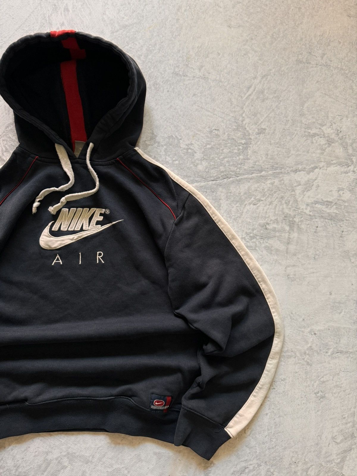 Nike × Vintage NIKE VINTAGE CENTER LOGO OVERSIZE BOXY HOODIE Size US S / EU 44-46 / 1 - 3 Thumbnail