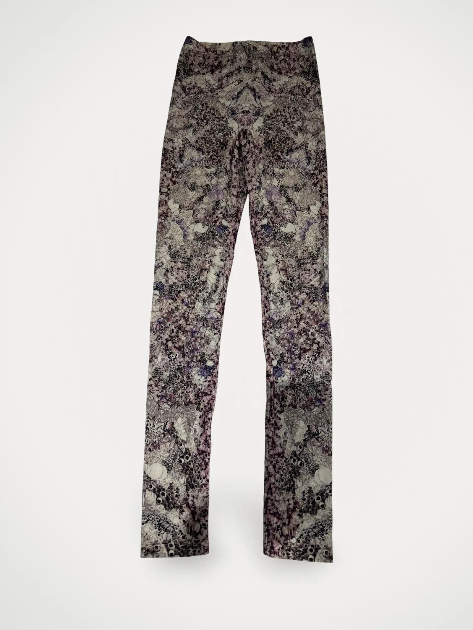 パンツ ALEXANDER MCQUEEN Embroidered Wool Wide-Leg Pant Alexander Mcqueen Women Embroidered Wool Wide-leg Pant In