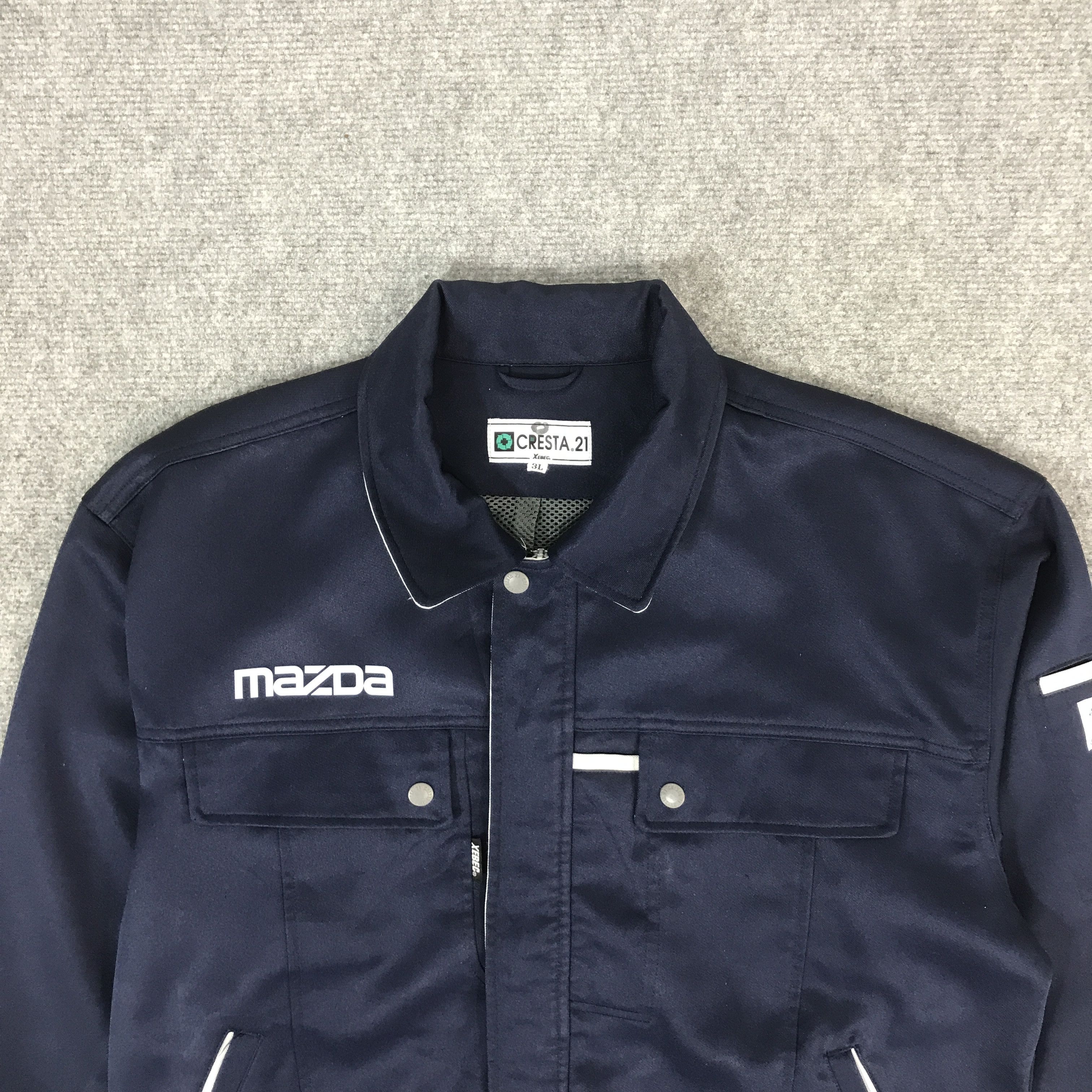 Japanese Brand MAZDA RACING TEAM MOTORSPORT CUSTOM JACKET K64B11 Size US L / EU 52-54 / 3 - 3 Thumbnail