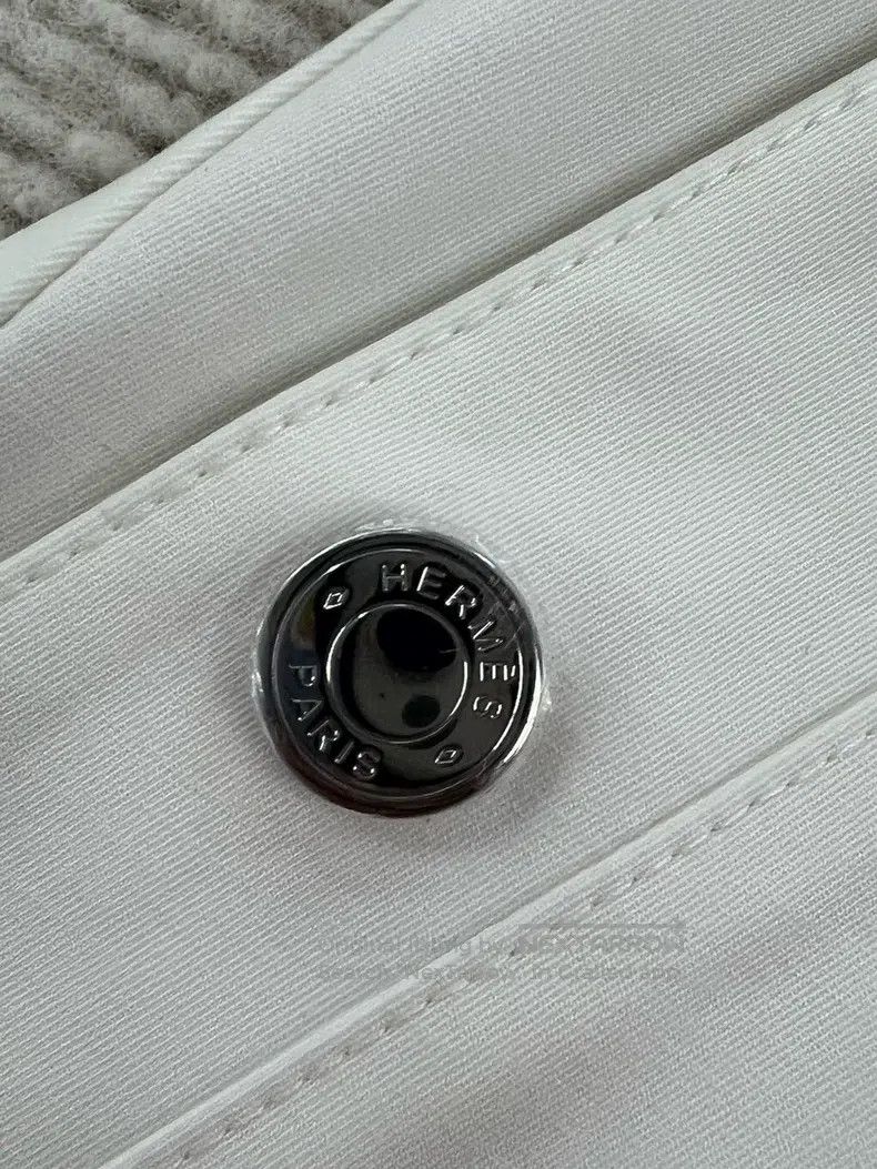 Hermes Hermes White Vest Dress Size XS / US 0-2 / IT 36-38 - 3 Thumbnail
