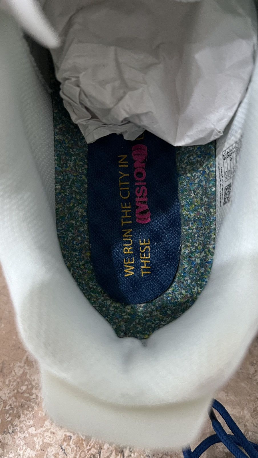 Jaden Smith × New Balance New Balance Vision Racer Jaden Smith White Navy Yellow Sz 11 Size US 11 / EU 44 - 5 Thumbnail