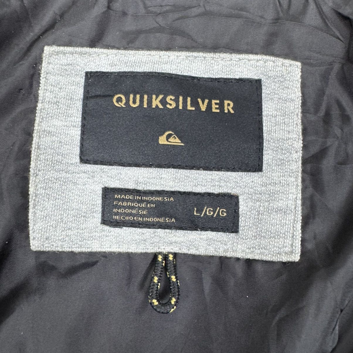 Quicksilver ☀️QUICKSILVER HOODIE CAMO LIGHT PUFFER JACKET Size US L / EU 52-54 / 3 - 13 Thumbnail