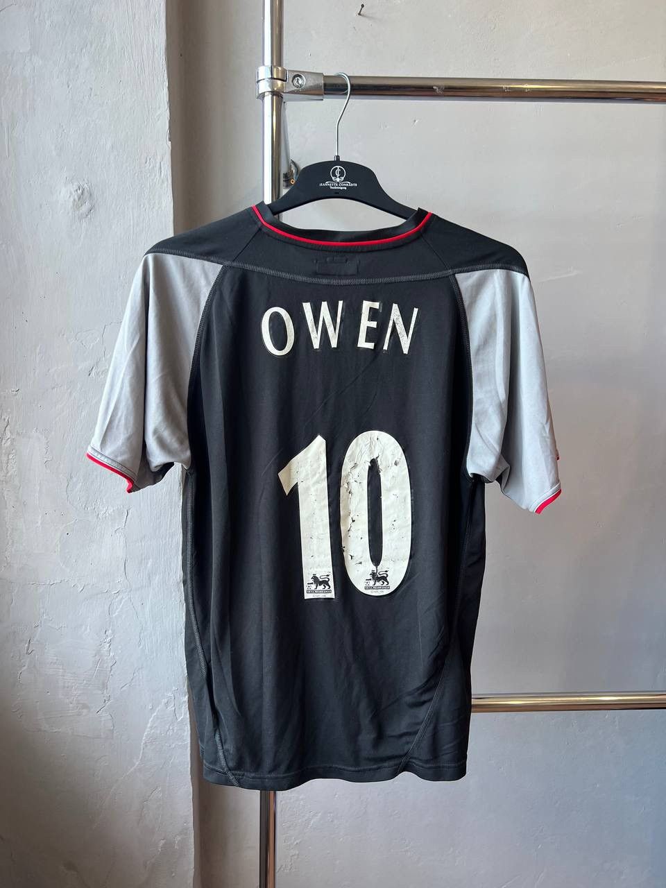 Reebok 2002/03 LIVERPOOL FC #10 OWEN SOCCER FOOTBALL JERSEY SHIRT L Size US L / EU 52-54 / 3 - 11 Thumbnail