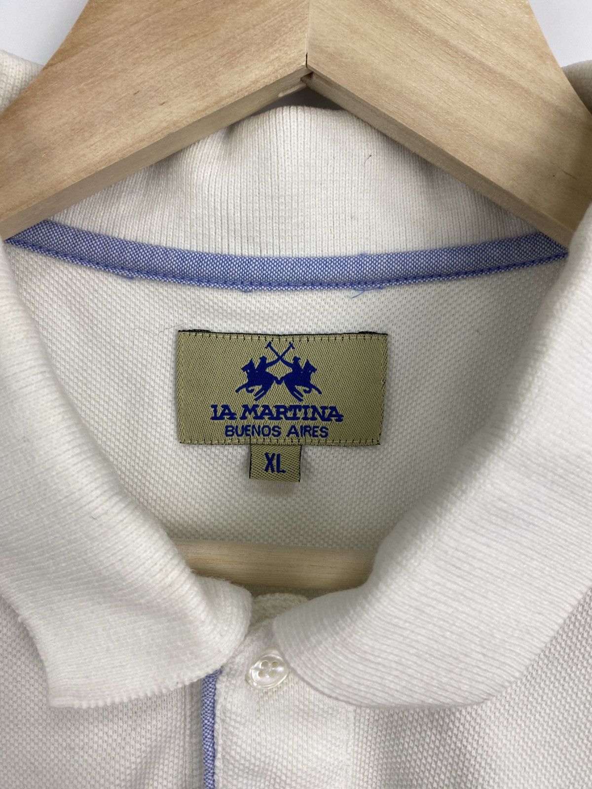 La Martina 🇦🇷 Vintage La Martina Buenos Aires Polo T-Shirt Rare Retro Size US XL / EU 56 / 4 - 5 Thumbnail