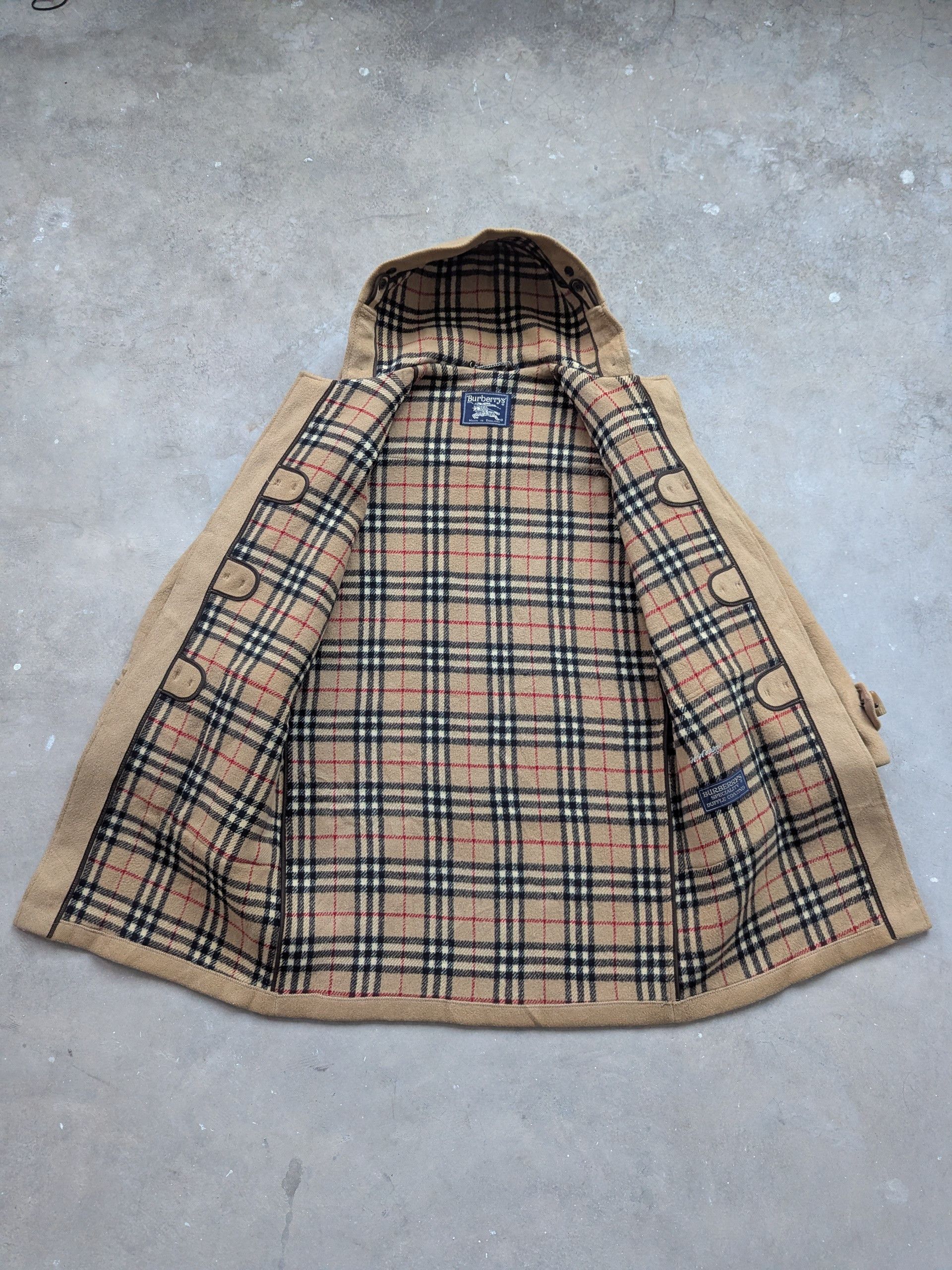 Burberry Authentic Burberry Wool Duffle Coat Hoodie Size M / US 6-8 / IT 42-44 - 12 Thumbnail
