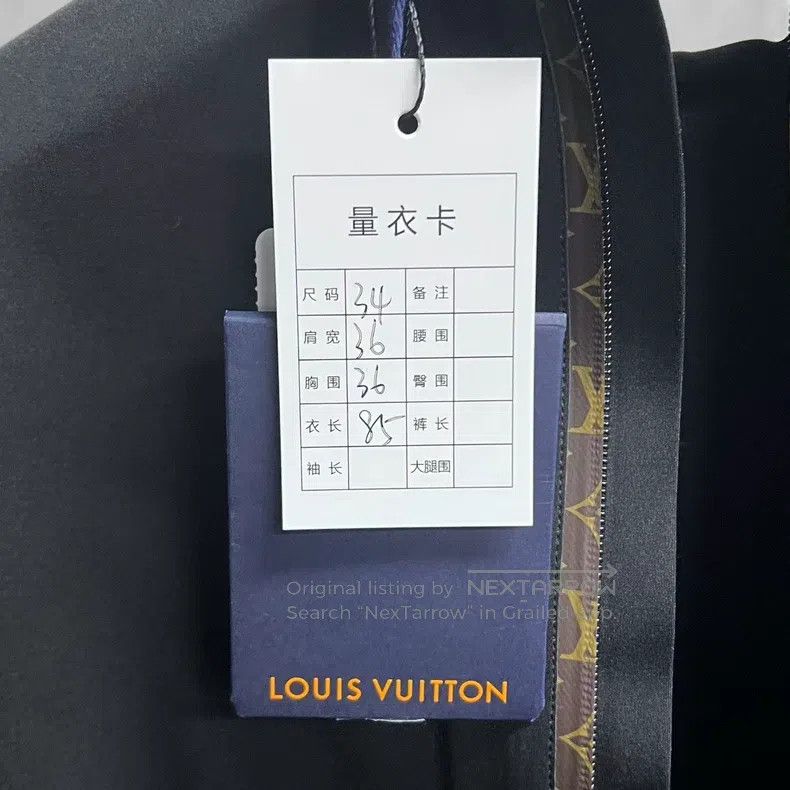 Louis Vuitton Louis Vuitton Black Solid Round Neck Short Sleeve Dress Size XXS / US 00 / IT 34 - 4 Thumbnail