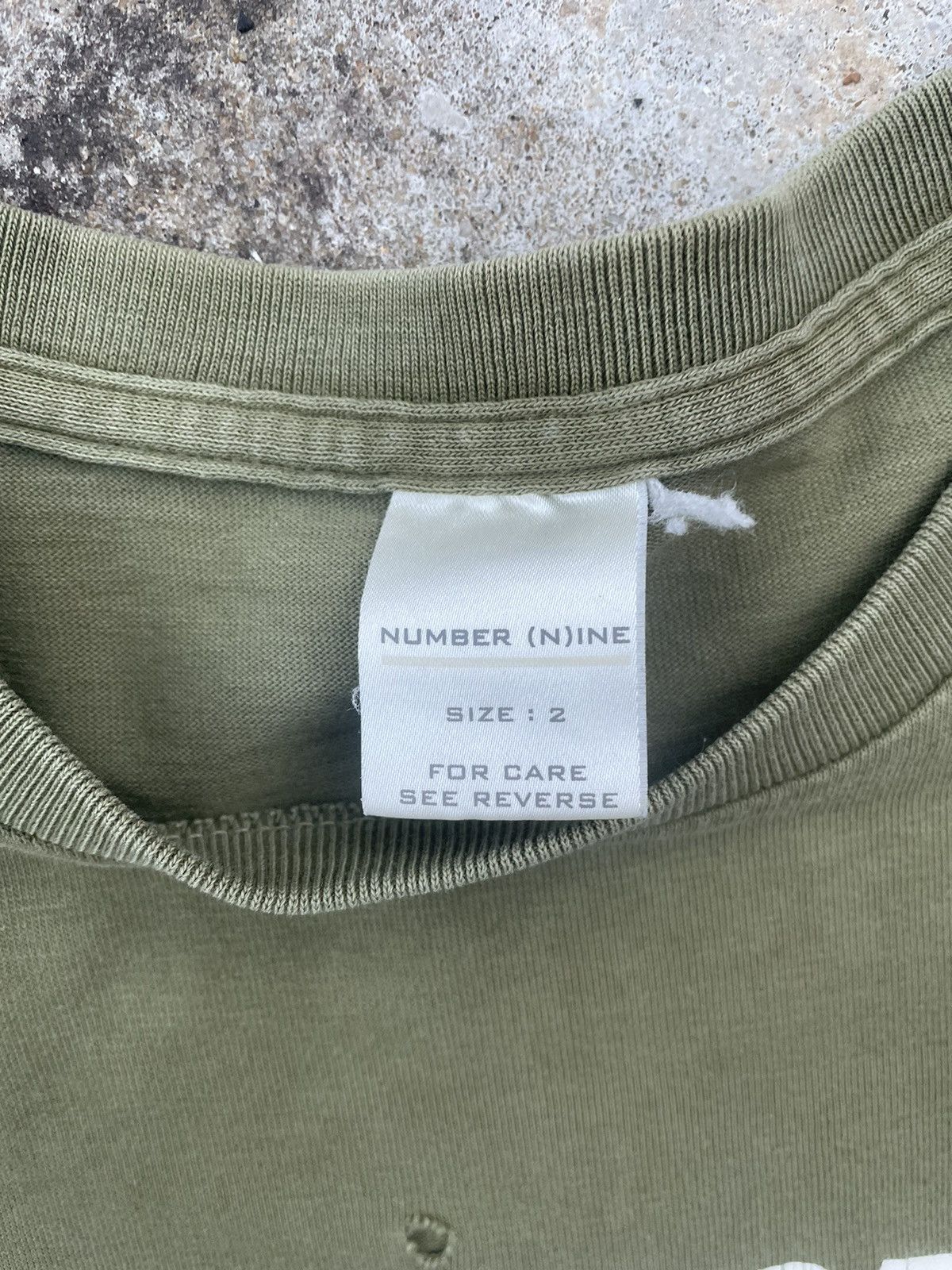 Number (N)ine SS01 “Time Migration” Montreal Canada Tee Size US M / EU 48-50 / 2 - 6 Thumbnail