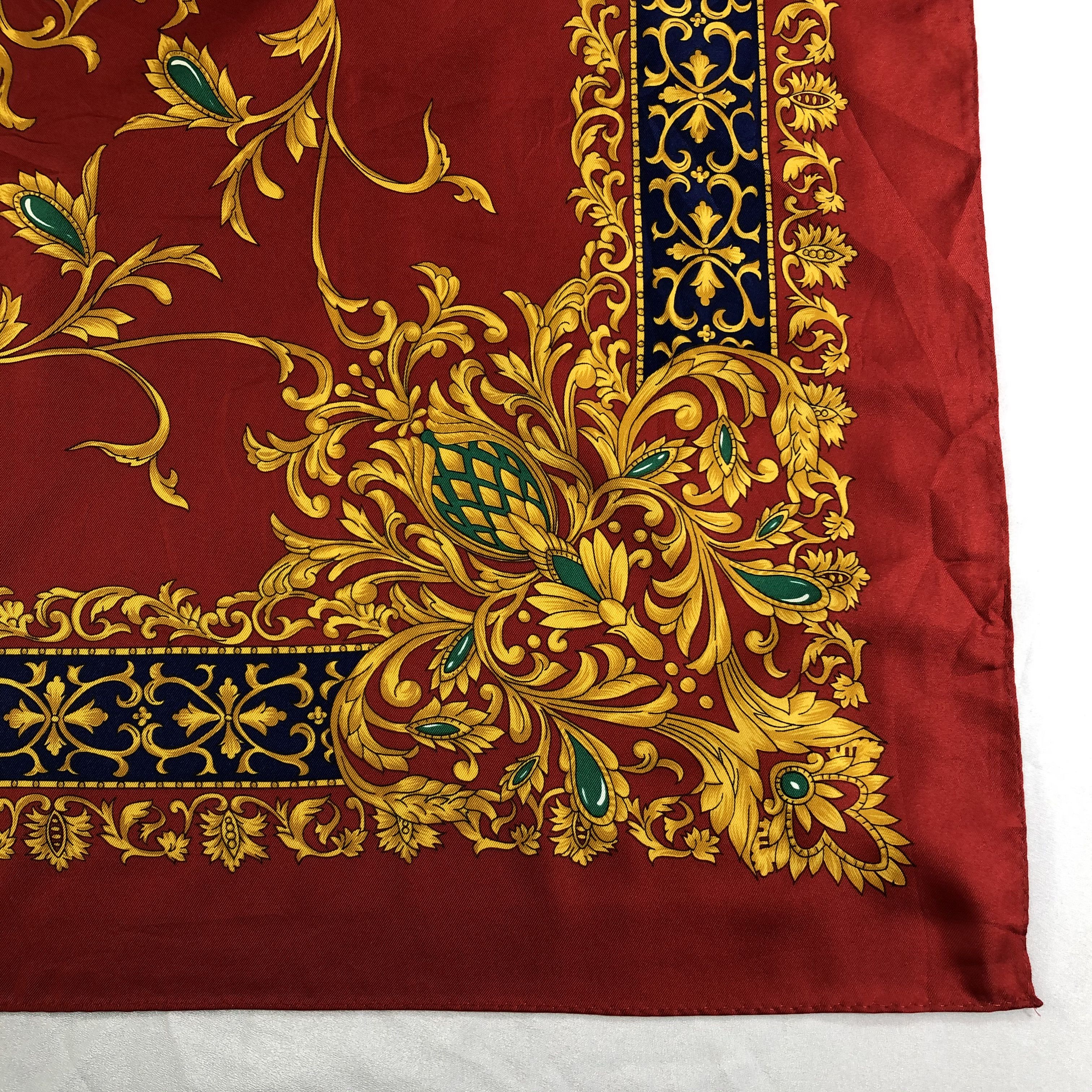 Vintage Vintage Silk Scarf Size ONE SIZE - 4 Thumbnail