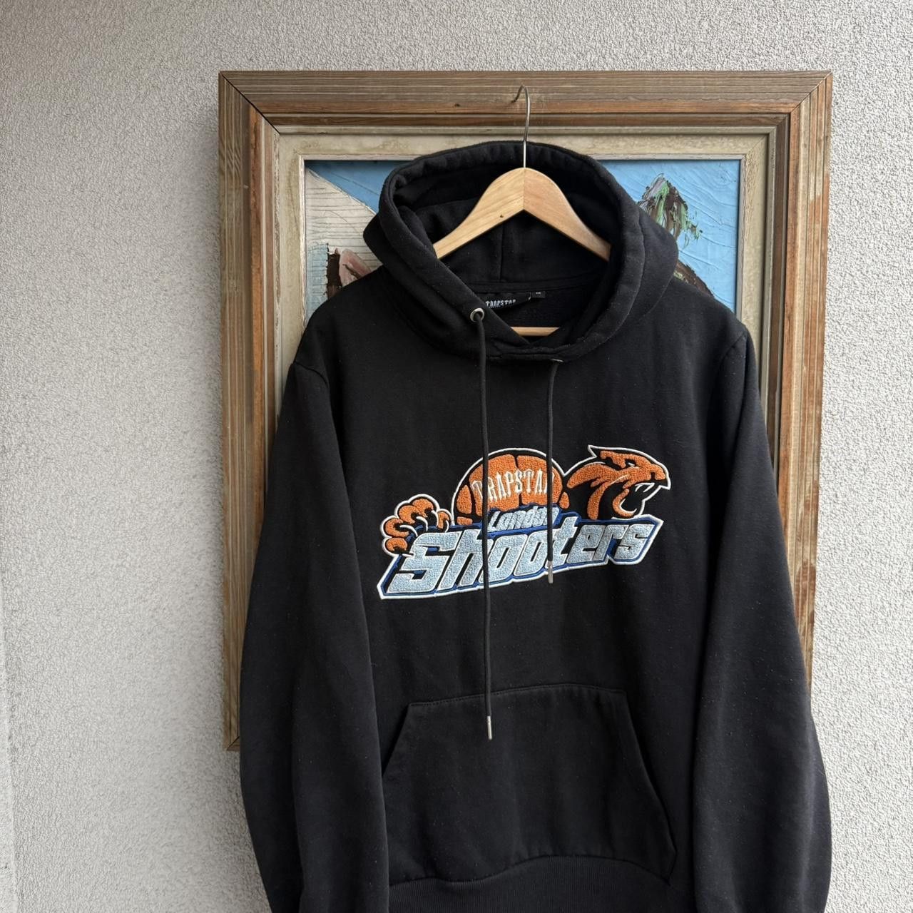 Trapstar London Trapstar Hoodie Black Embroidred Drill Size US M / EU 48-50 / 2 - 2 Thumbnail