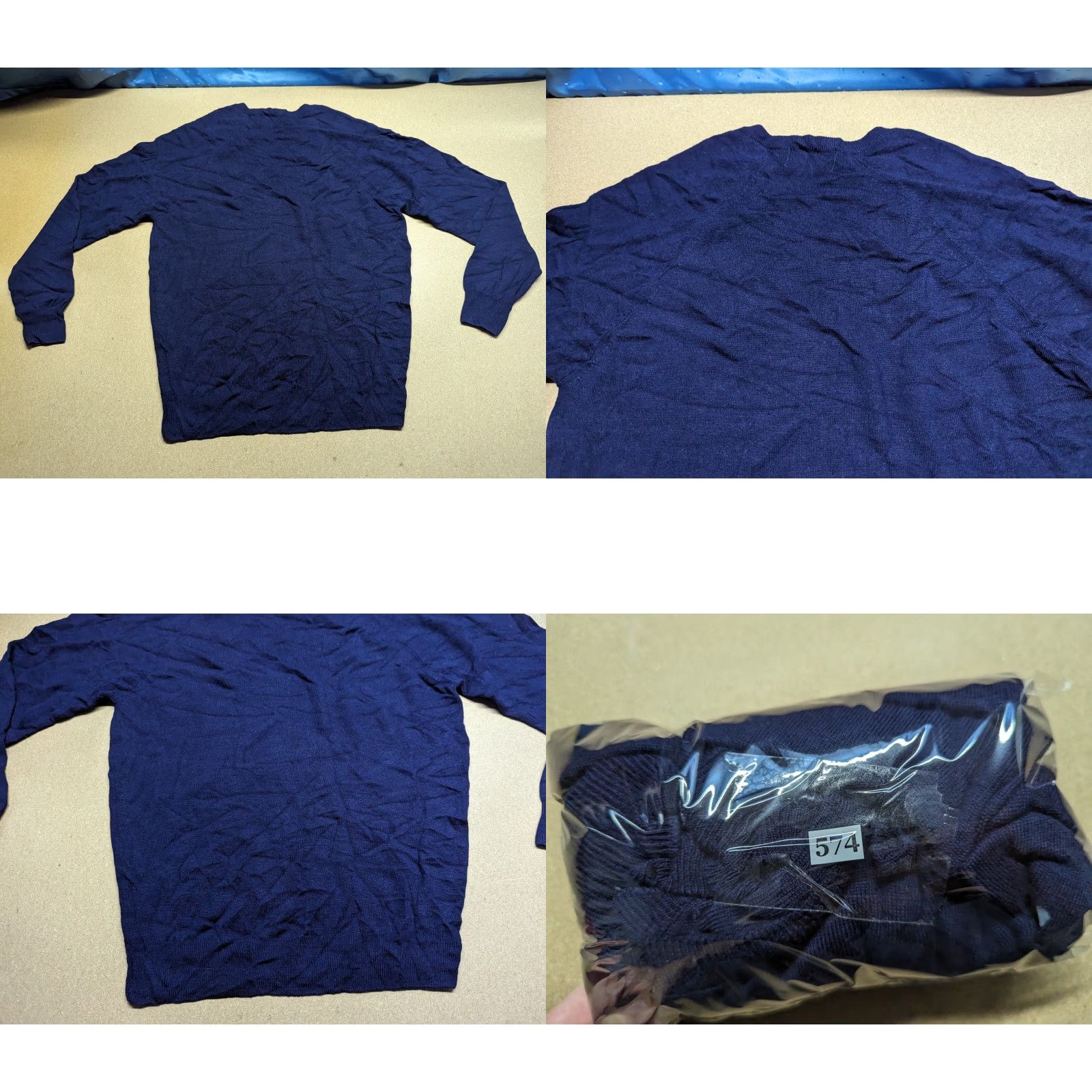 Fred Perry Fred Perry Mens Sweater Size M Blue Lambs Wool Round Knit Winter Pullover Knitwear Casual Mens New title Size US M / EU 48-50 / 2 - 9 Thumbnail