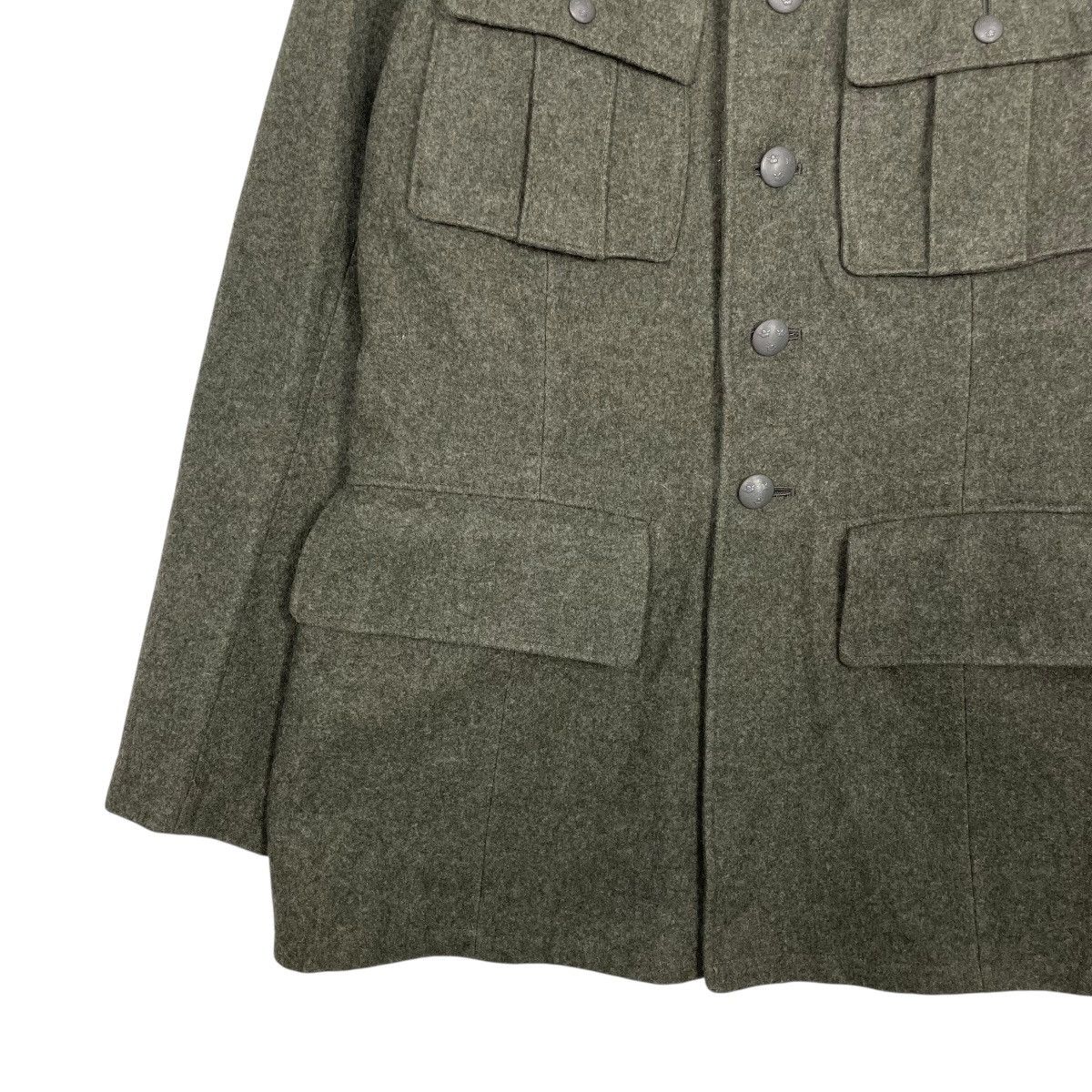 Vintage Vintage 40s WW2 Swedish Army Wool Uniform Jacket Size US M / EU 48-50 / 2 - 3 Thumbnail