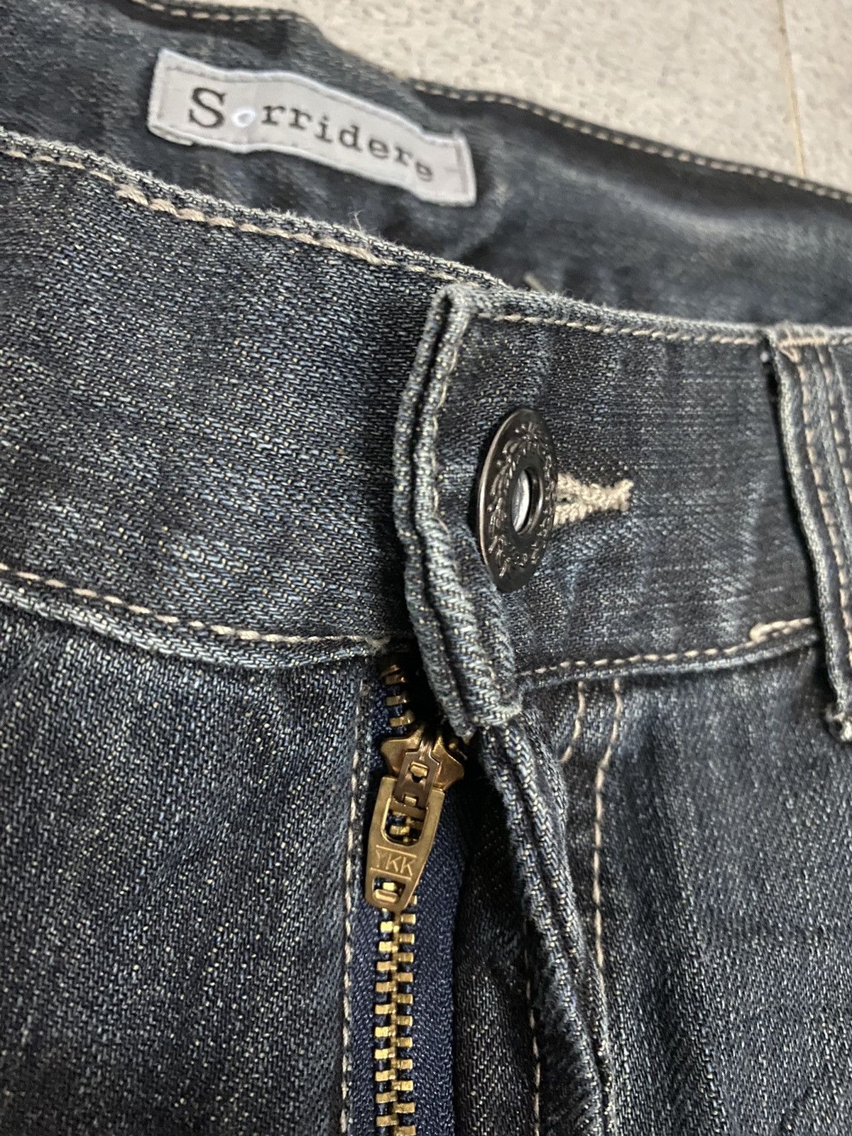 Japanese Brand × Vintage Offer‼️Vintage Sorridere Japanese Distress Denim Jeans Size US 33 - 9 Thumbnail