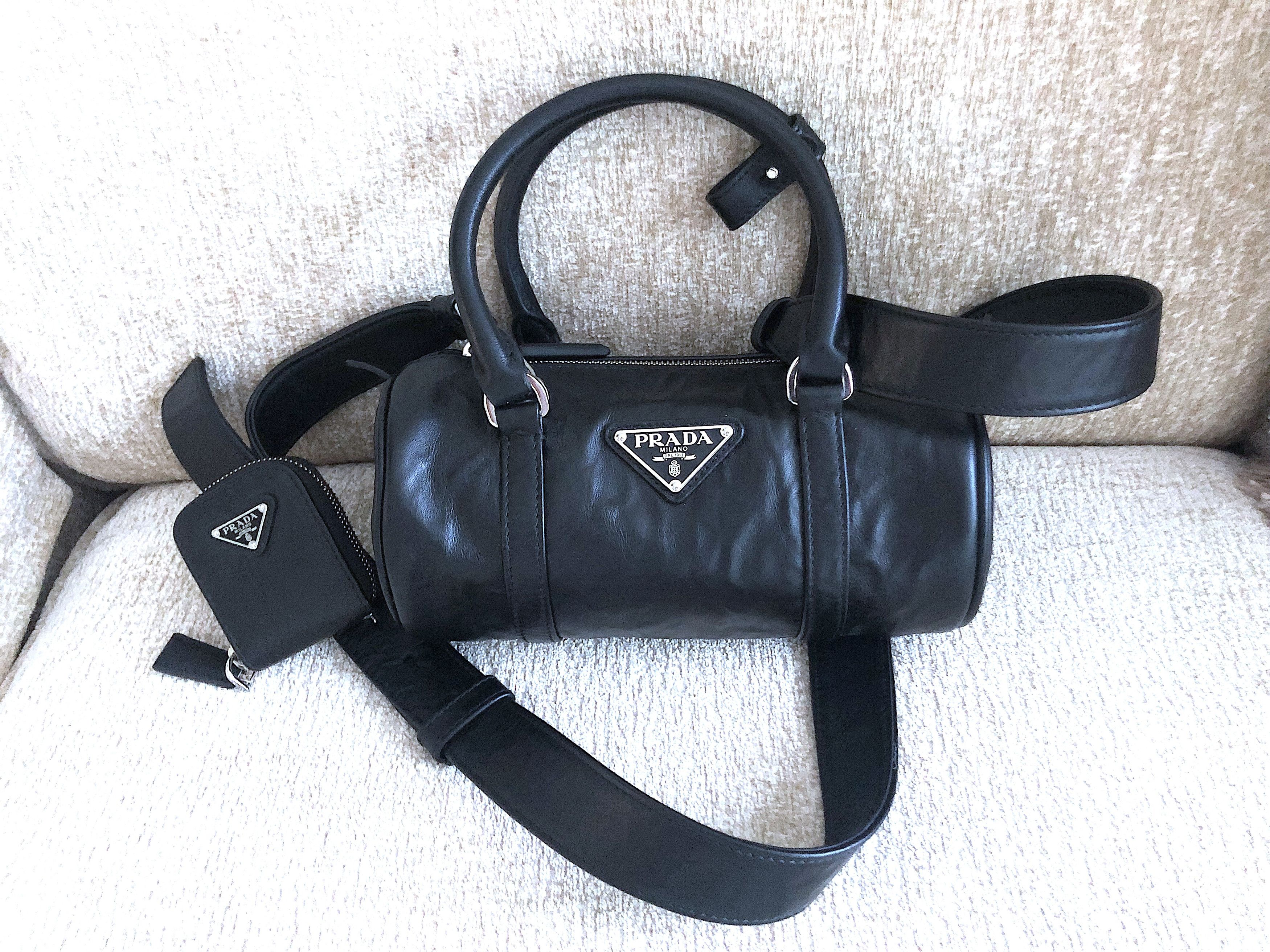 Prada Antique leather Barrel Bag Size ONE SIZE - 1 Thumbnail
