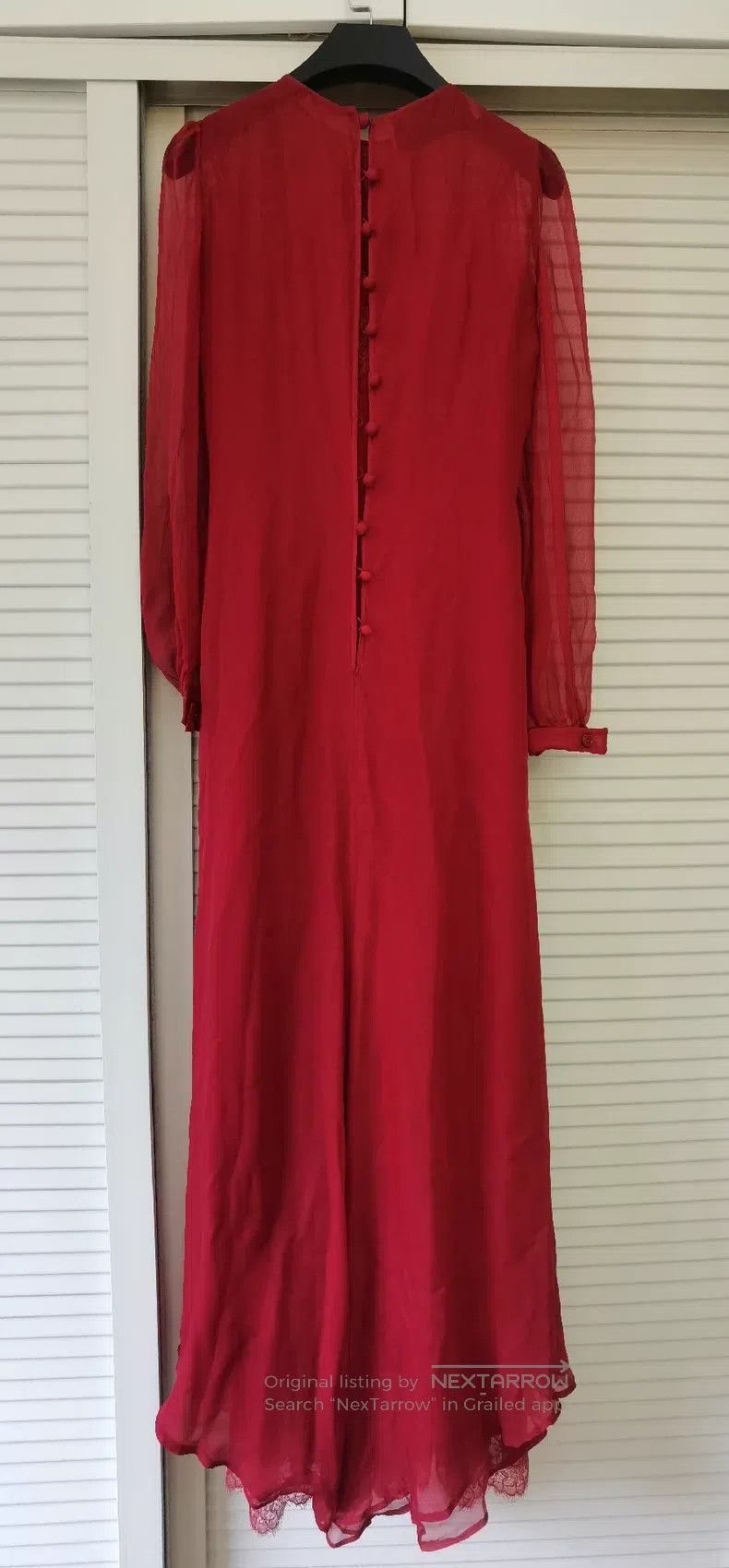 Valentino Valentino A two-piece heroine mulberry silk dress Size S / US 4 / IT 40 - 3 Thumbnail