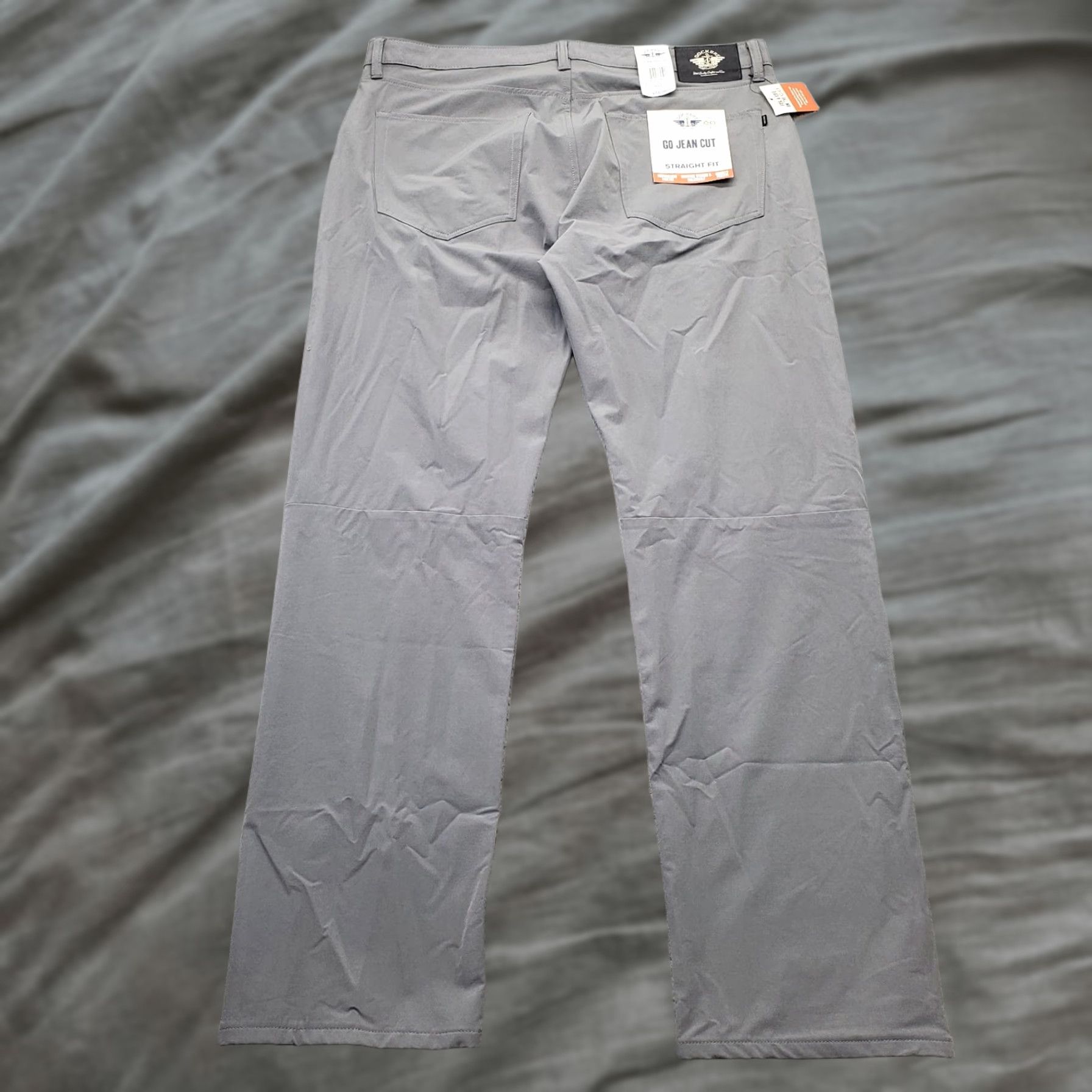 Dockers DOCKERS Mens Chino Pants 36 Gray Smart 360 Flex Comfort Straight Leg Outdoor Shirt Size US 36 / EU 52 - 1 Thumbnail