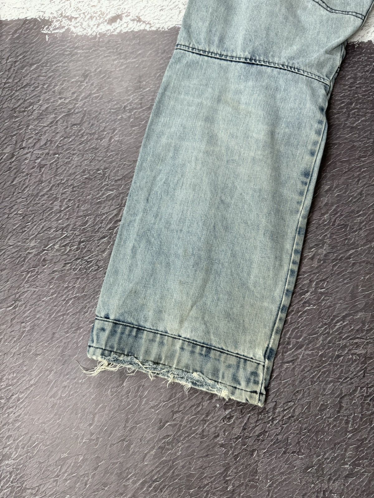 G-Star G-Star Raw Elwood vintage light blue double knee denim jeans Size US 32 / EU 48 - 15 Thumbnail