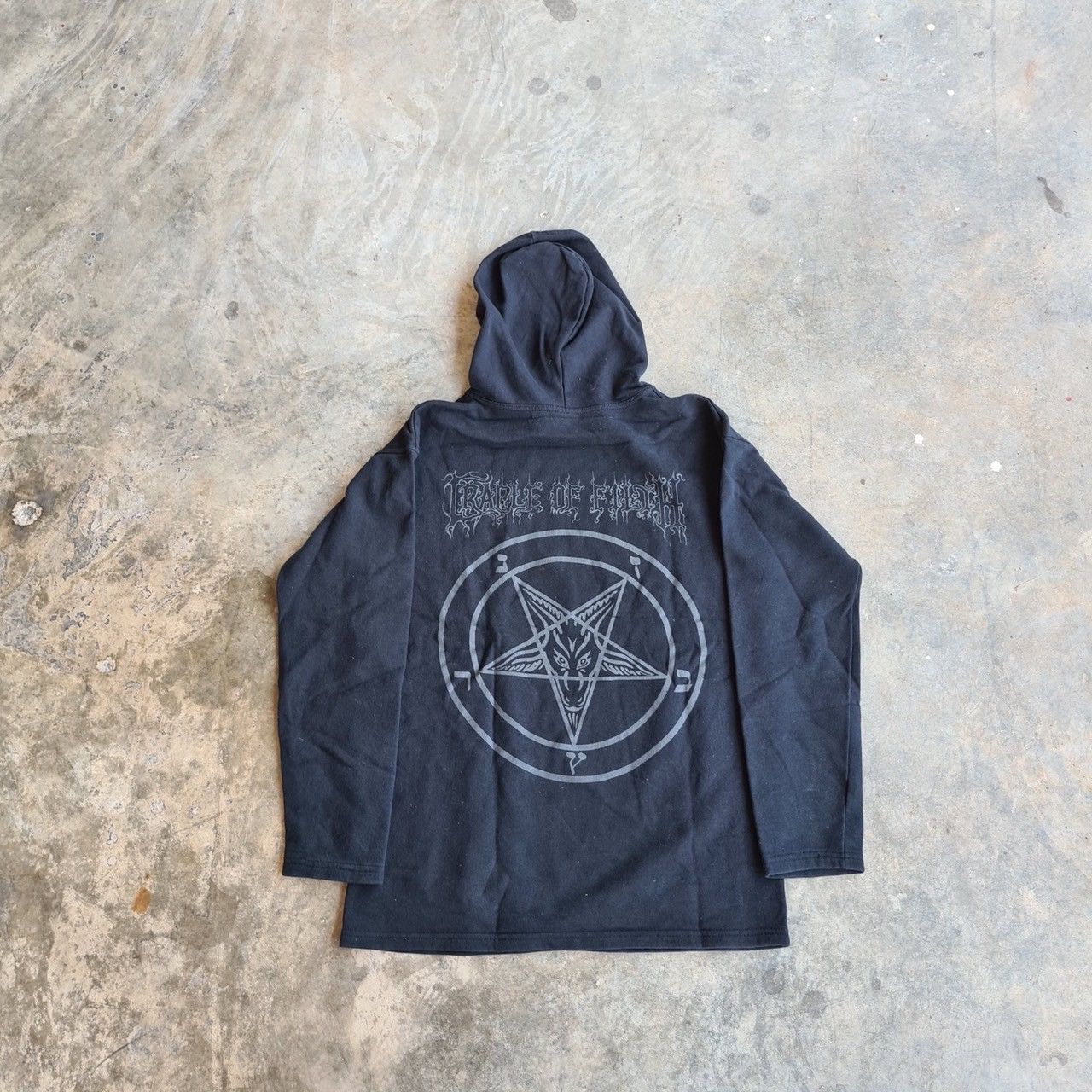 Band Tees × Vintage *RARE* CRADLE OF FILTH VTG Y2K 90s 2000s HOODIE METAL Size US M / EU 48-50 / 2 - 5 Thumbnail
