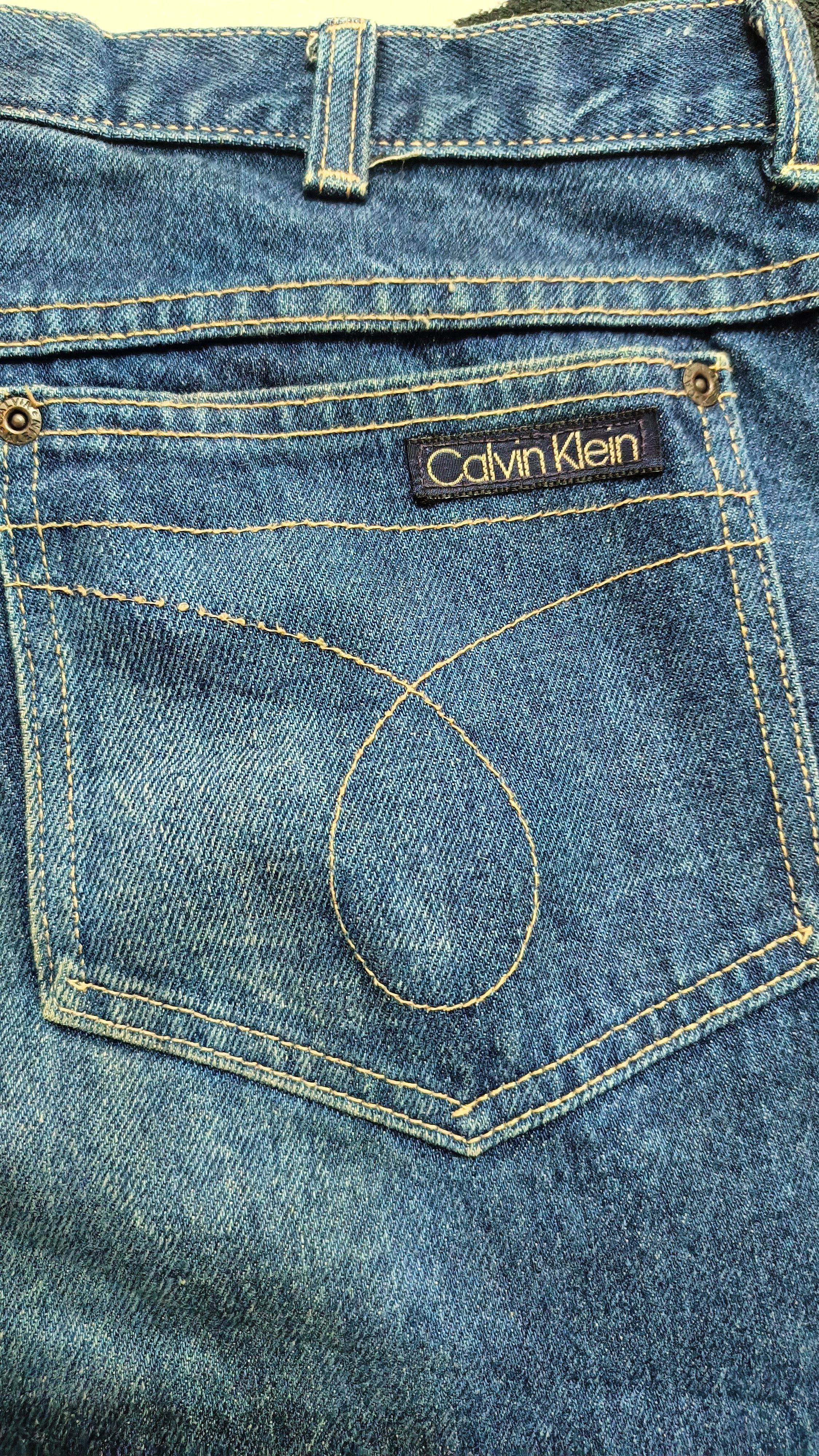Calvin Klein 🔥🔥 Rare Vintage 80s Calvin Klein Jeans Size US 32 / EU 48 - 6 Thumbnail