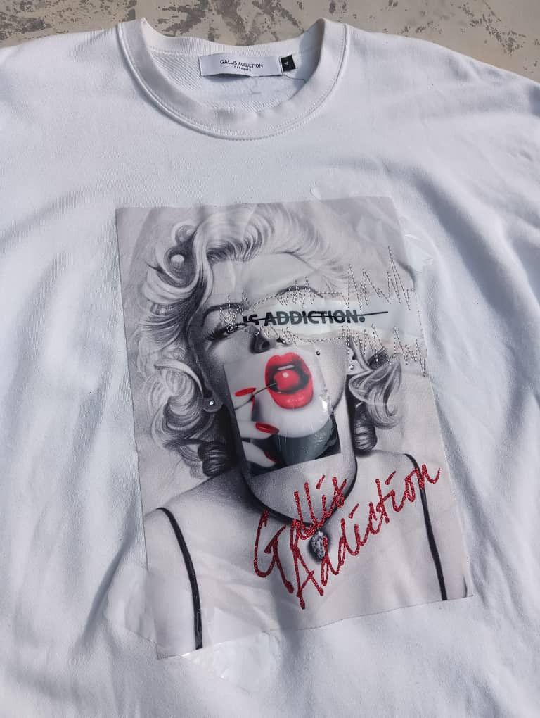 Designer × Japanese Brand Marilyn Monroe gallis addiction sweatshirt Size US M / EU 48-50 / 2 - 2 Thumbnail