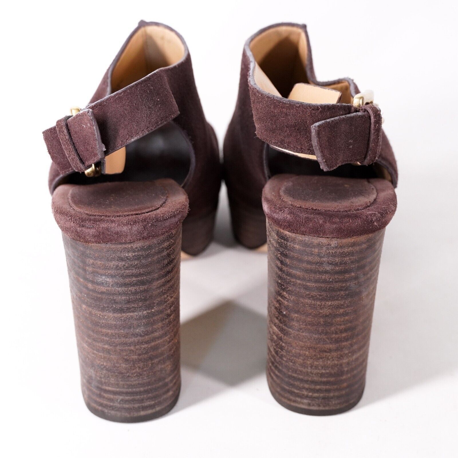Michael Kors Michael Kors Leather Strapback Platform Heels W 6M Shoes Size US 6 / IT 36 - 4 Thumbnail