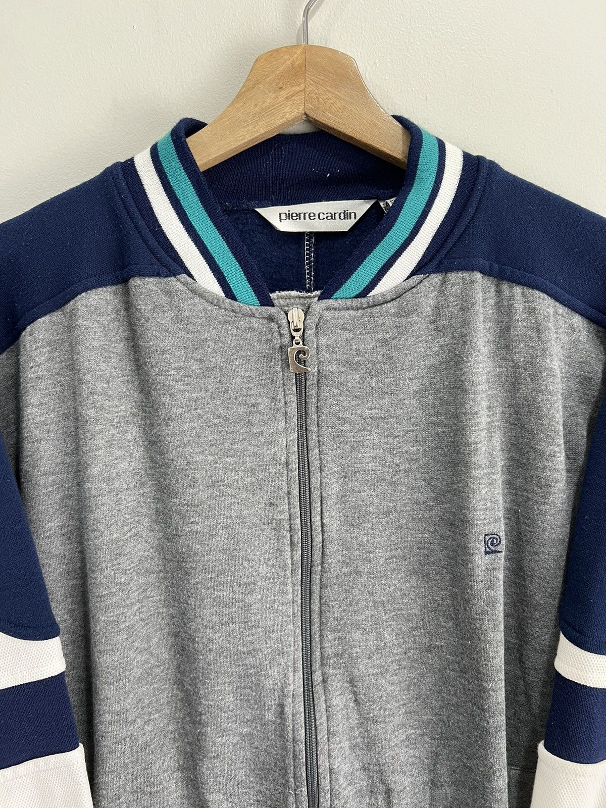 Pierre Cardin Vintage Pierre Cardin Track Top Zip up sweater Size US L / EU 52-54 / 3 - 3 Thumbnail