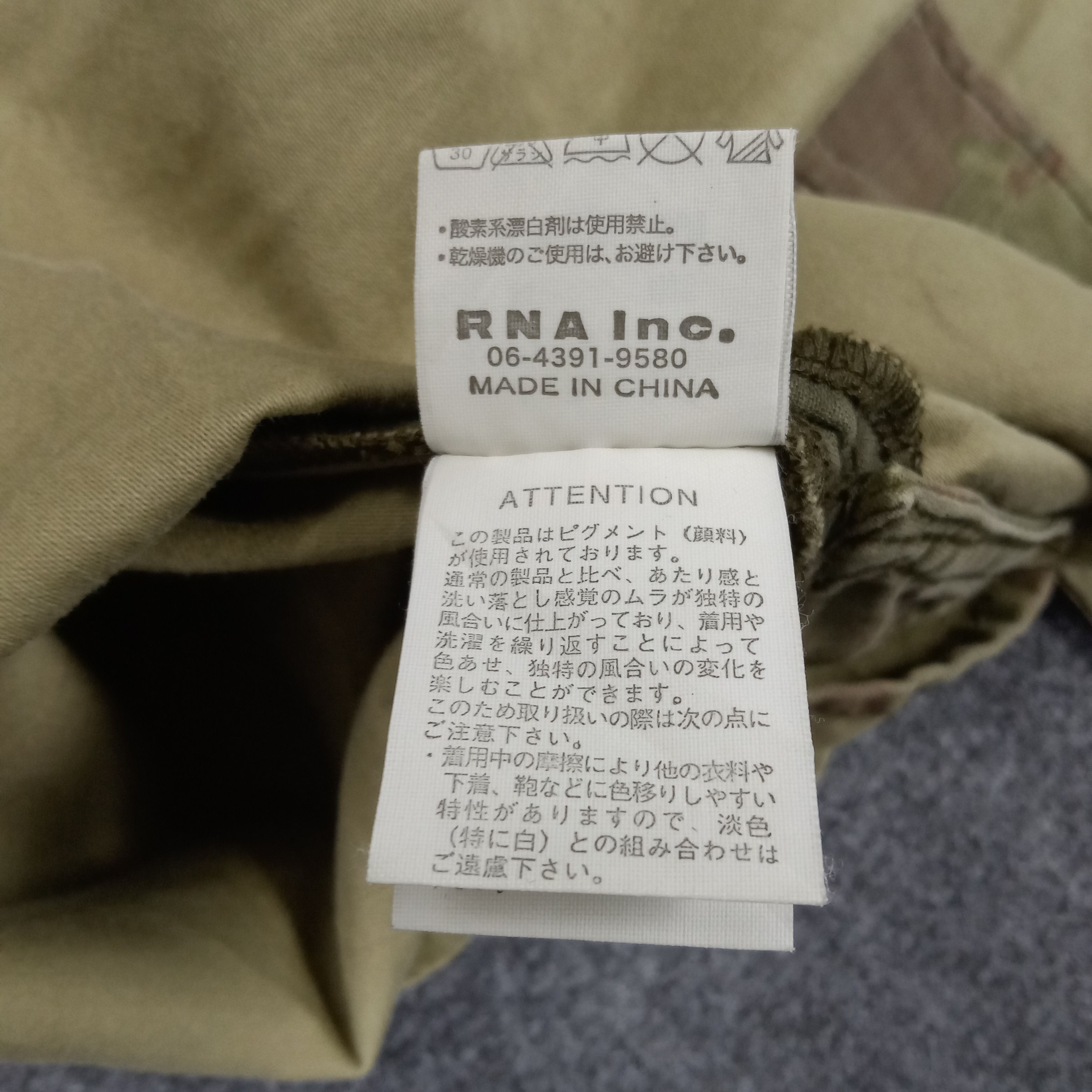 Japanese Brand × Vintage RNA Inc The Alternative Flying Army Style Jacket Size US L / EU 52-54 / 3 - 9 Thumbnail