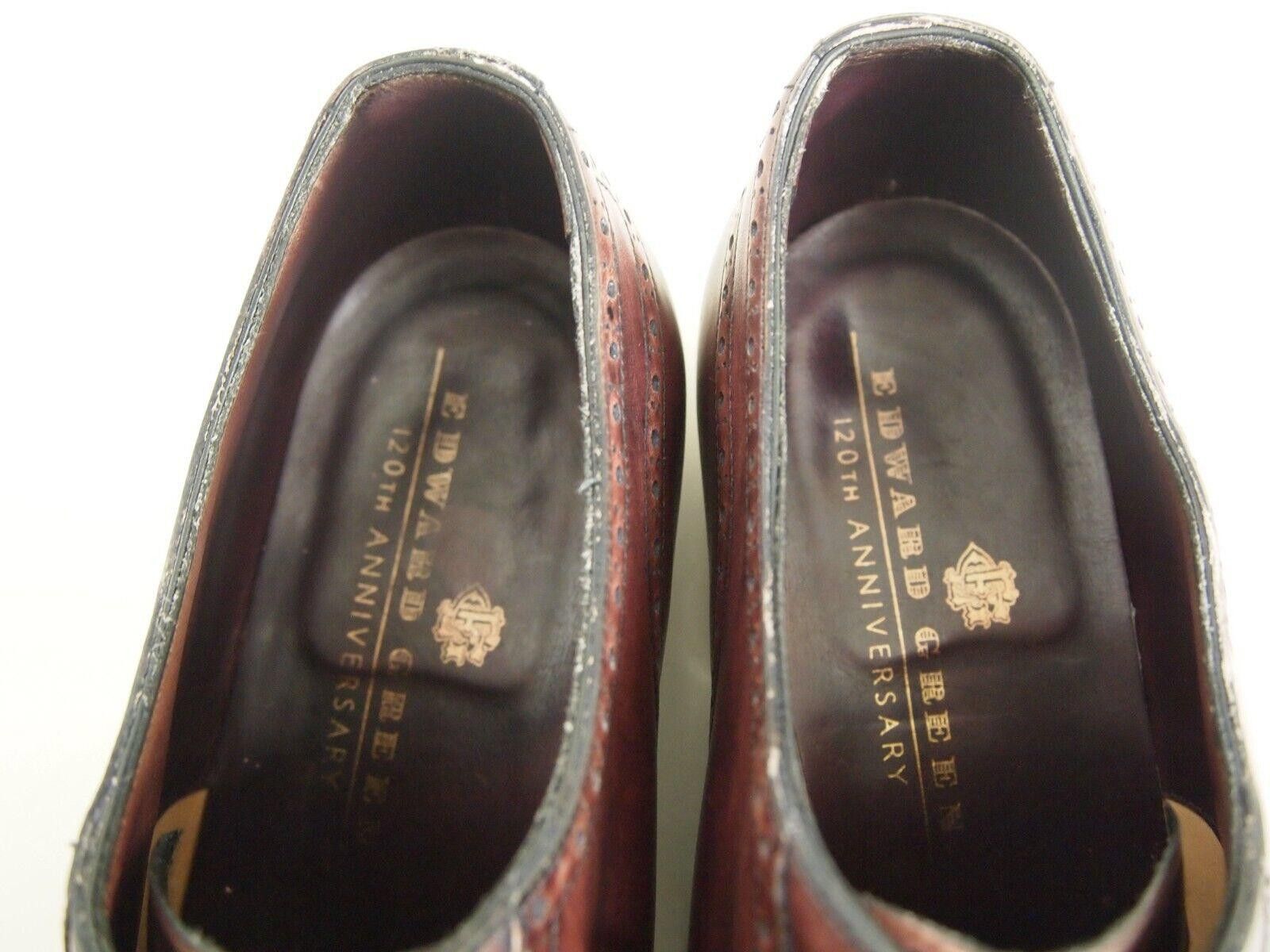 Designer Edward Green Brummell Brogue Mens UK 9E US 10 Size US 10 / EU 43 - 8 Thumbnail