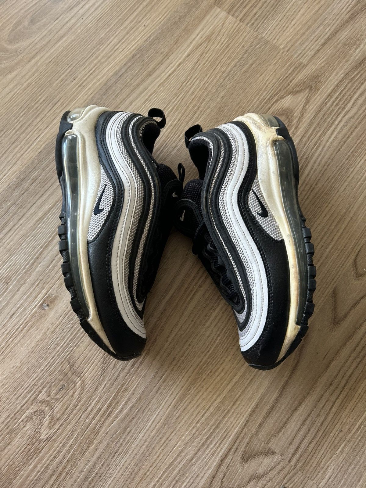 Nike Nike Airmax 97 black white Size US 7 / IT 37 - 4 Thumbnail