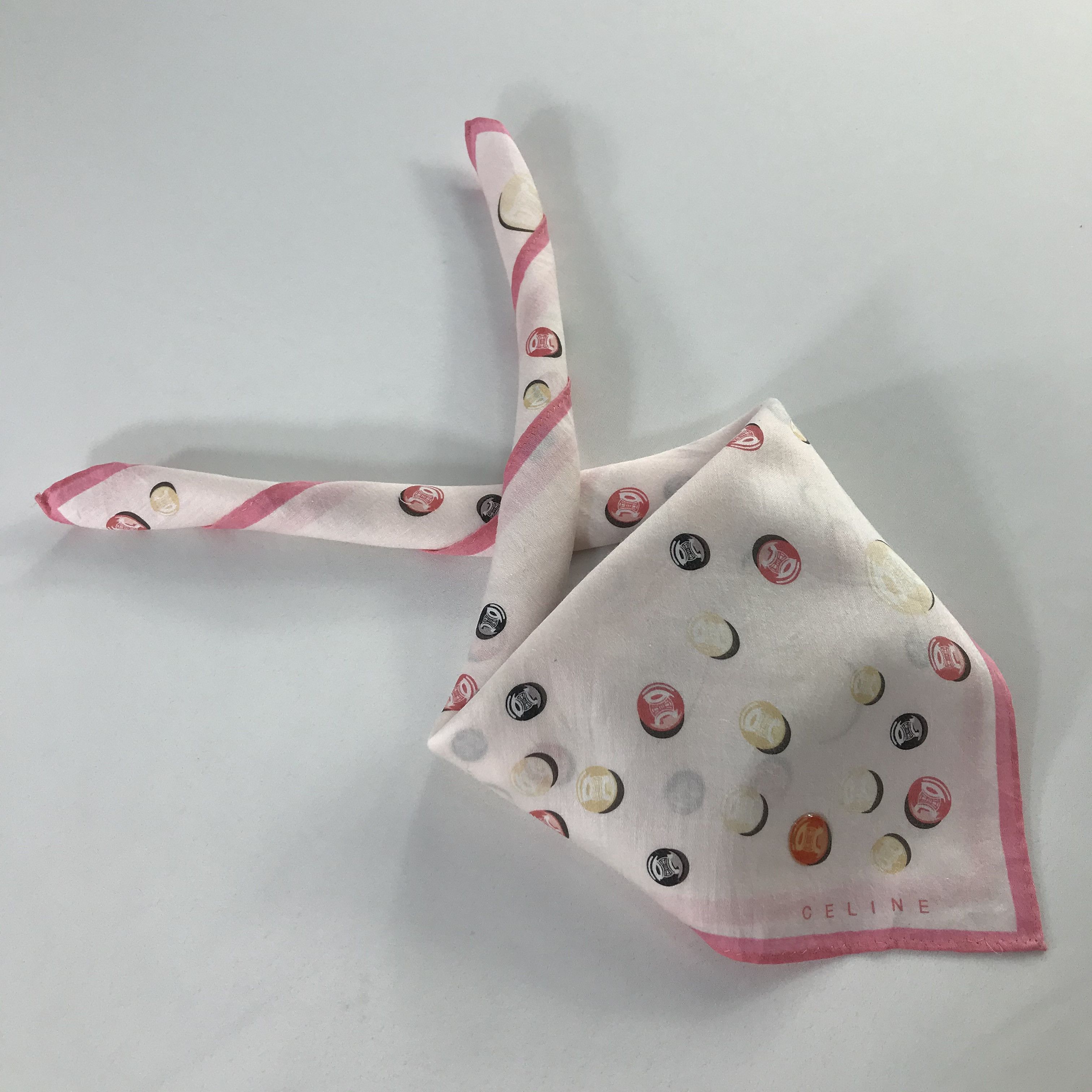 Celine × Vintage Celine Neckerchief / Bandana / Handkerchief Size ONE SIZE - 2 Thumbnail