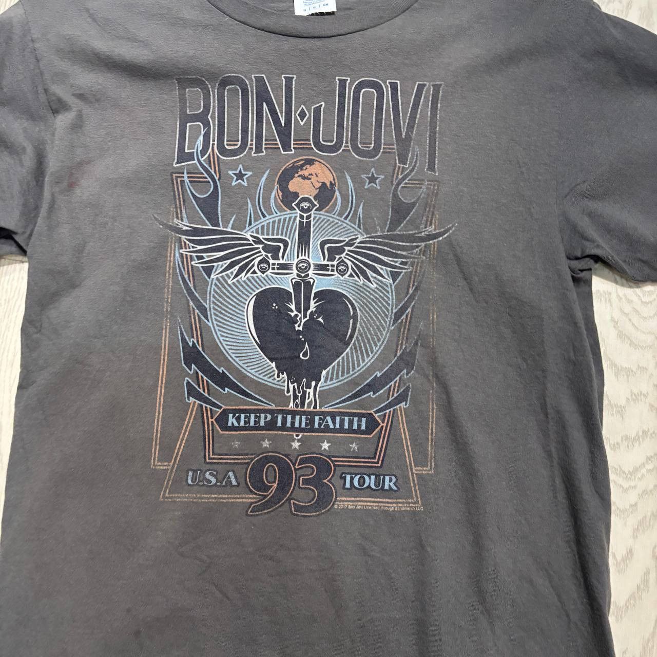 Band Tees Bon Jovi T-shirt Size:S Size US S / EU 44-46 / 1 - 3 Thumbnail