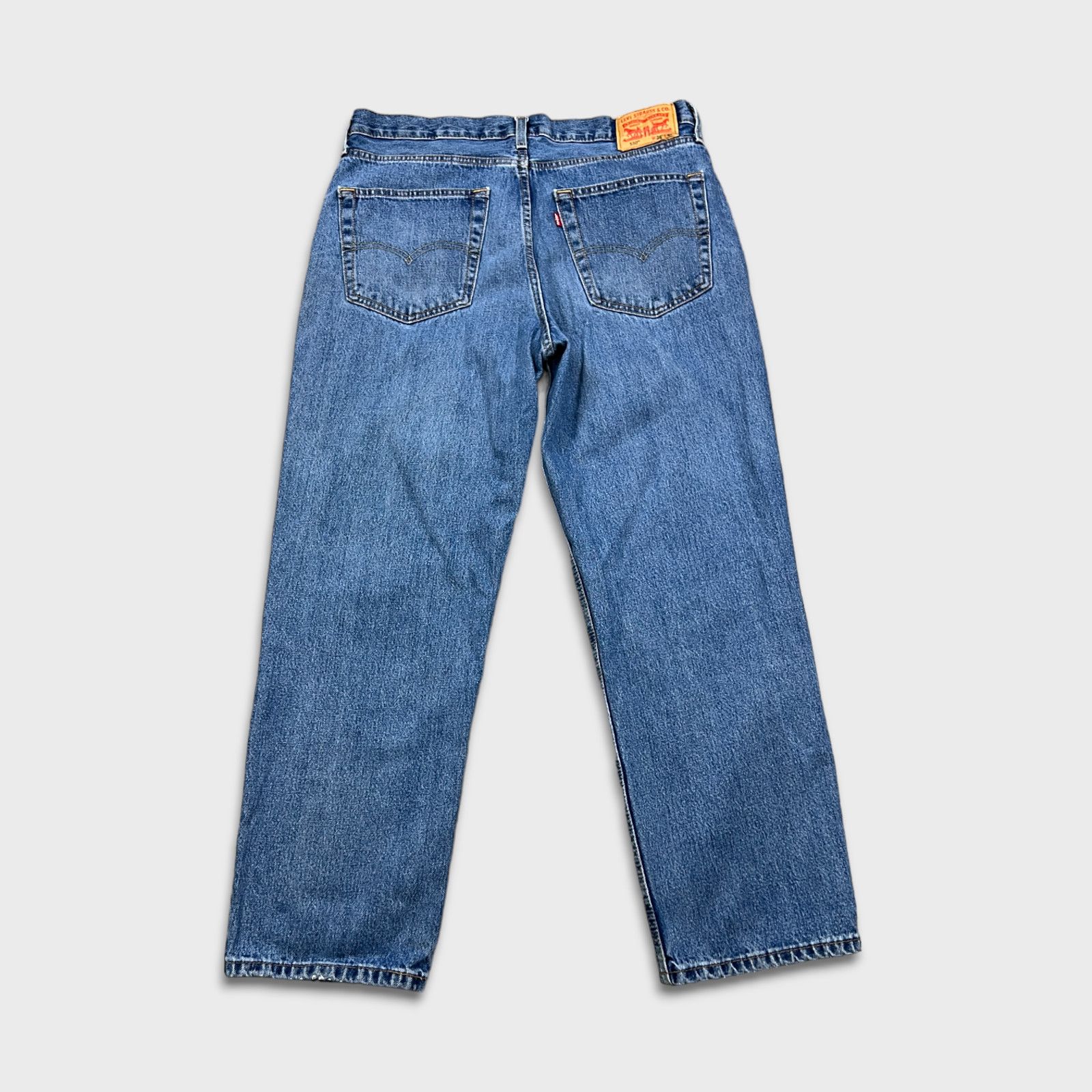 Levi's × Vintage Levi's 550 Jeans 36x29 Relaxed Light Wash Baggy Denim Pants Size US 36 / EU 52 - 4 Thumbnail