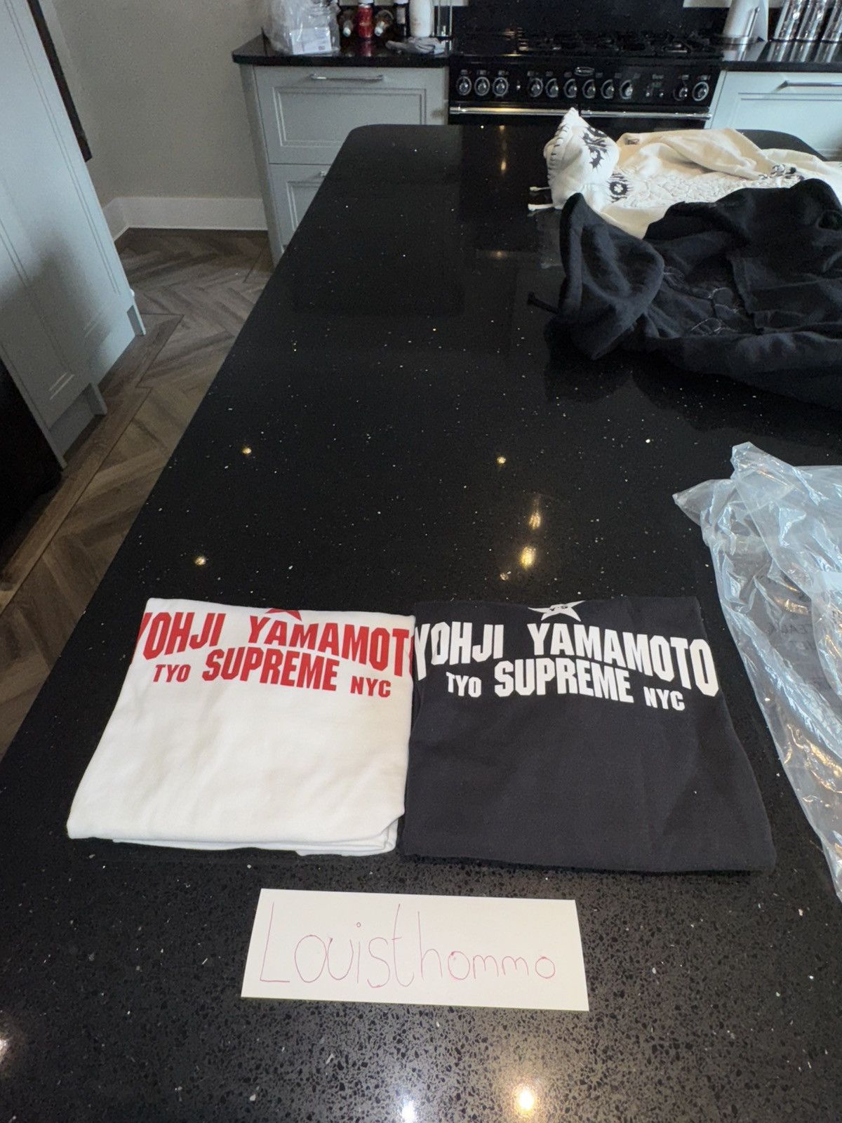 Supreme Y's Yohji Yamamoto Star Tee M 白 Supreme × Yohji Yamamoto Supreme Y's by Yohji Yamamoto Star