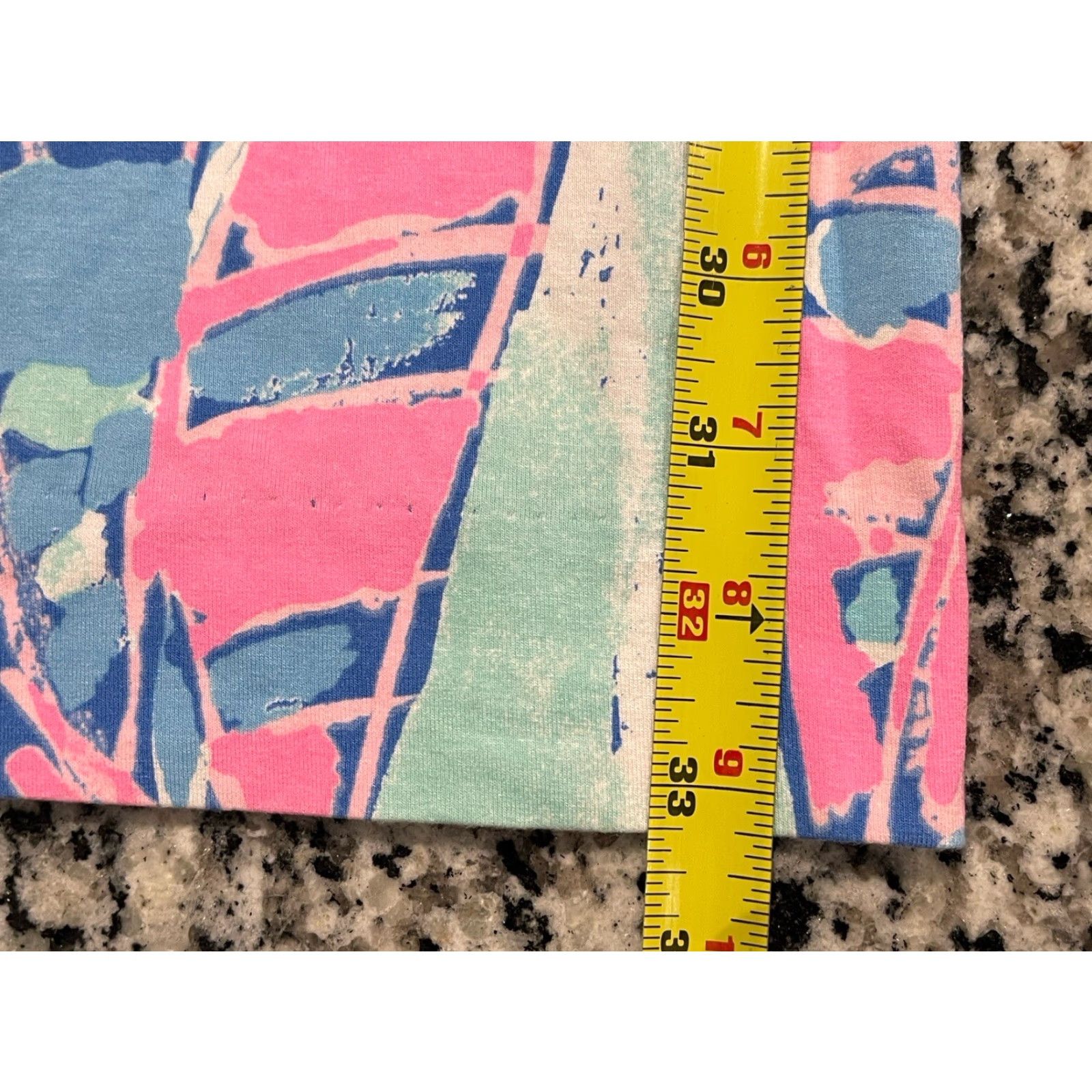 Lilly Pulitzer Lilly Pulitzer Pants Georgia May Palazzo Bay Blue Out to Sea Floral Multicolor XS Regular Wide-Leg 33 Inseam Womens Size 26" / US 2 / IT 38 - 4 Thumbnail