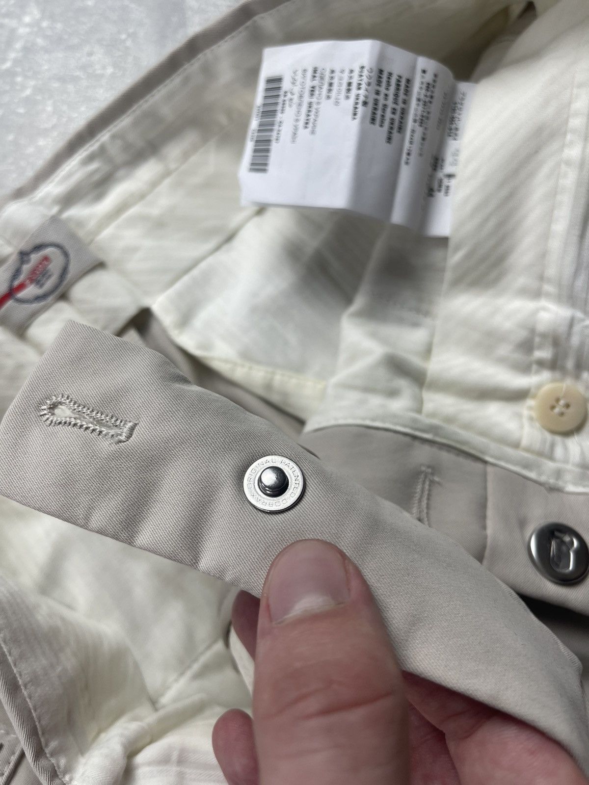 Prada Prada Milano Women’s Pants Beige Slim Fit Cropped Trousers Size 30" / US 8 / IT 44 - 17 Thumbnail