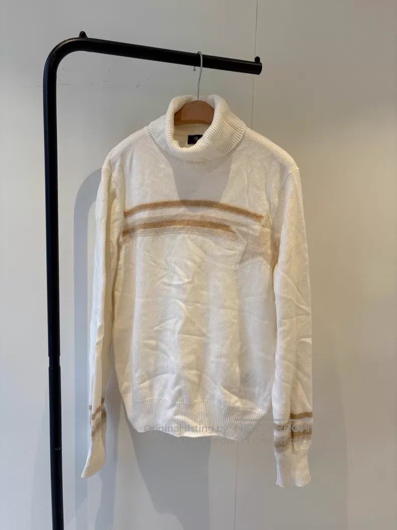 Loro Piana Loro Piana Star Jacquard High Neck Sweater Size M / US 6-8 / IT 42-44 - 1 Thumbnail