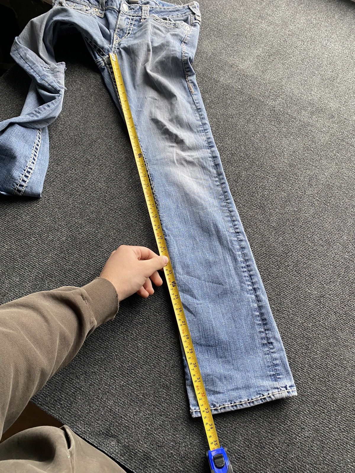 True Religion 🔥Opium Punk True Religion Bootcut Vintage jeans 30 women Size 30" / US 8 / IT 44 - 11 Thumbnail