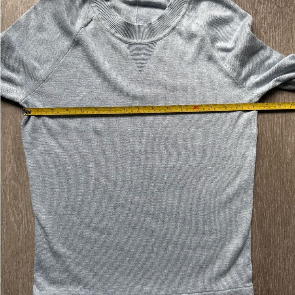 Lululemon Lululemon Athletica Light Gray Crew Neck Sweater Size M / US 6-8 / IT 42-44 - 3 Thumbnail