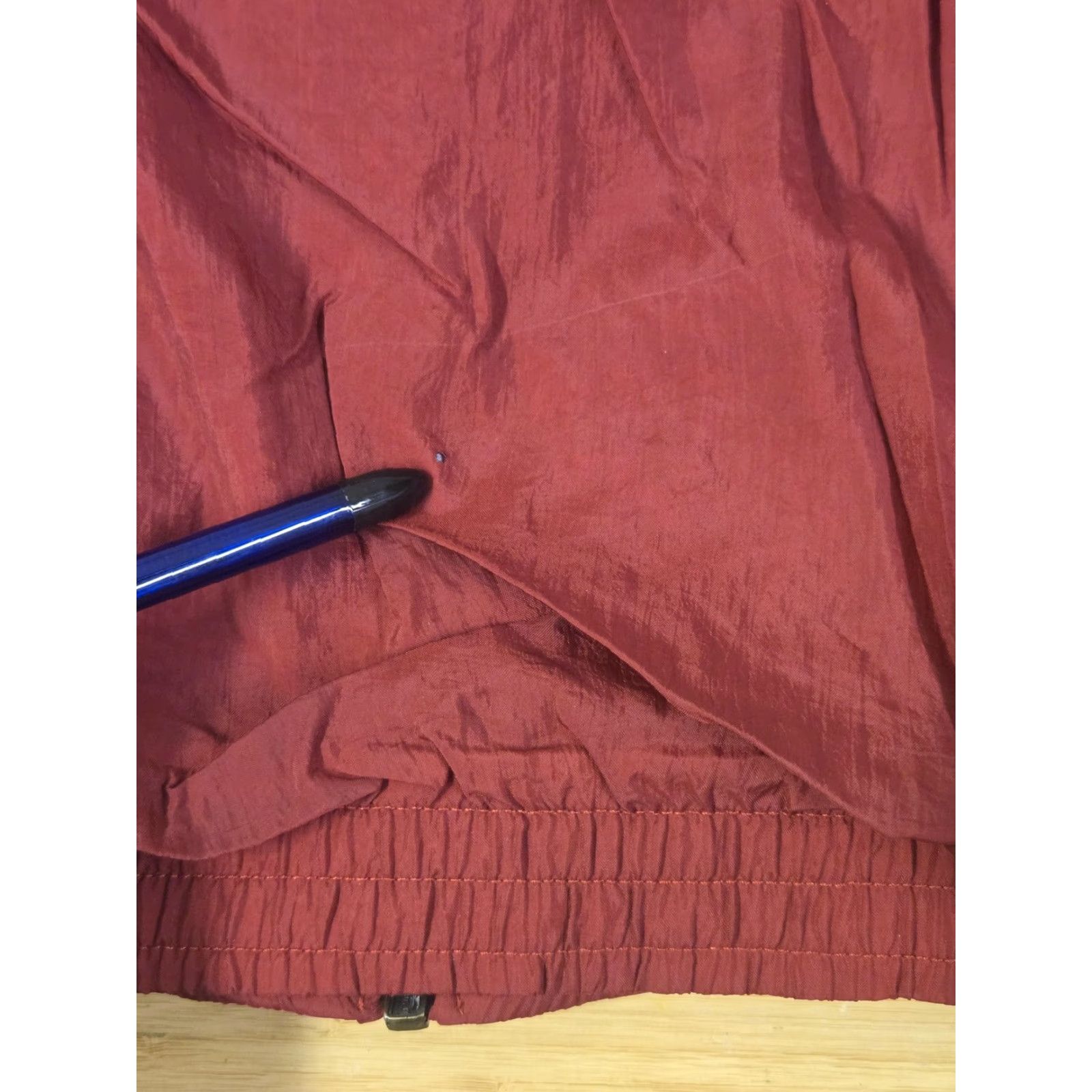 Nike VINTAGE Nike Jacket Mens Large Red Blue Swoosh Track Full Zip Windbreaker 90s Size US L / EU 52-54 / 3 - 7 Thumbnail