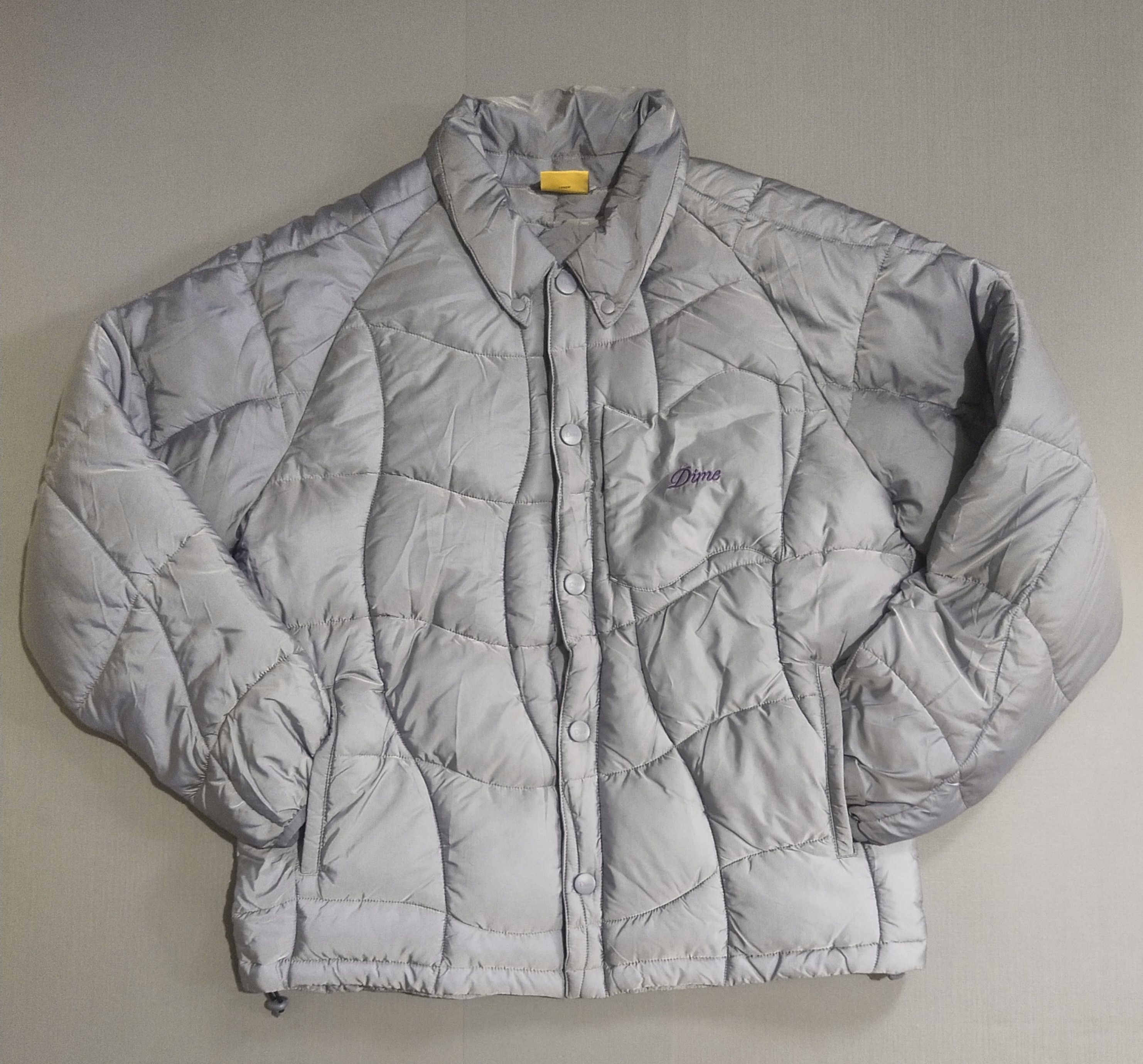 Dime DIME - MIDWEIGHT WAVE PUFFER JACKET Size US M / EU 48-50 / 2 - 2 Thumbnail