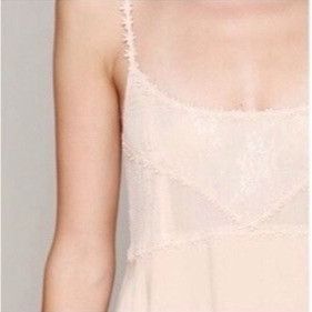 Free People RARE Free People Pieced Together Mini Slip Dress| Boho Indie Size L / US 10 / IT 46 - 3 Thumbnail