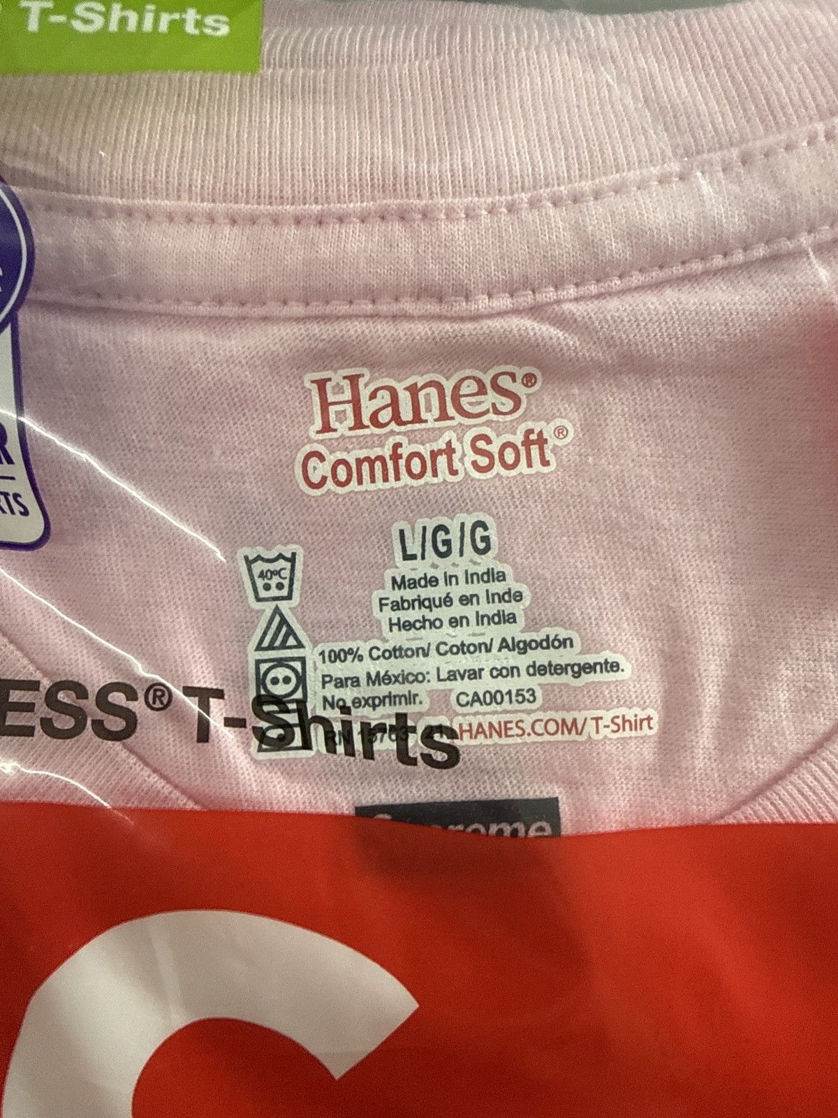 Supreme Supreme x Hanes ComfortSoft 2-Pack T-Shirts Size US L / EU 52-54 / 3 - 3 Thumbnail