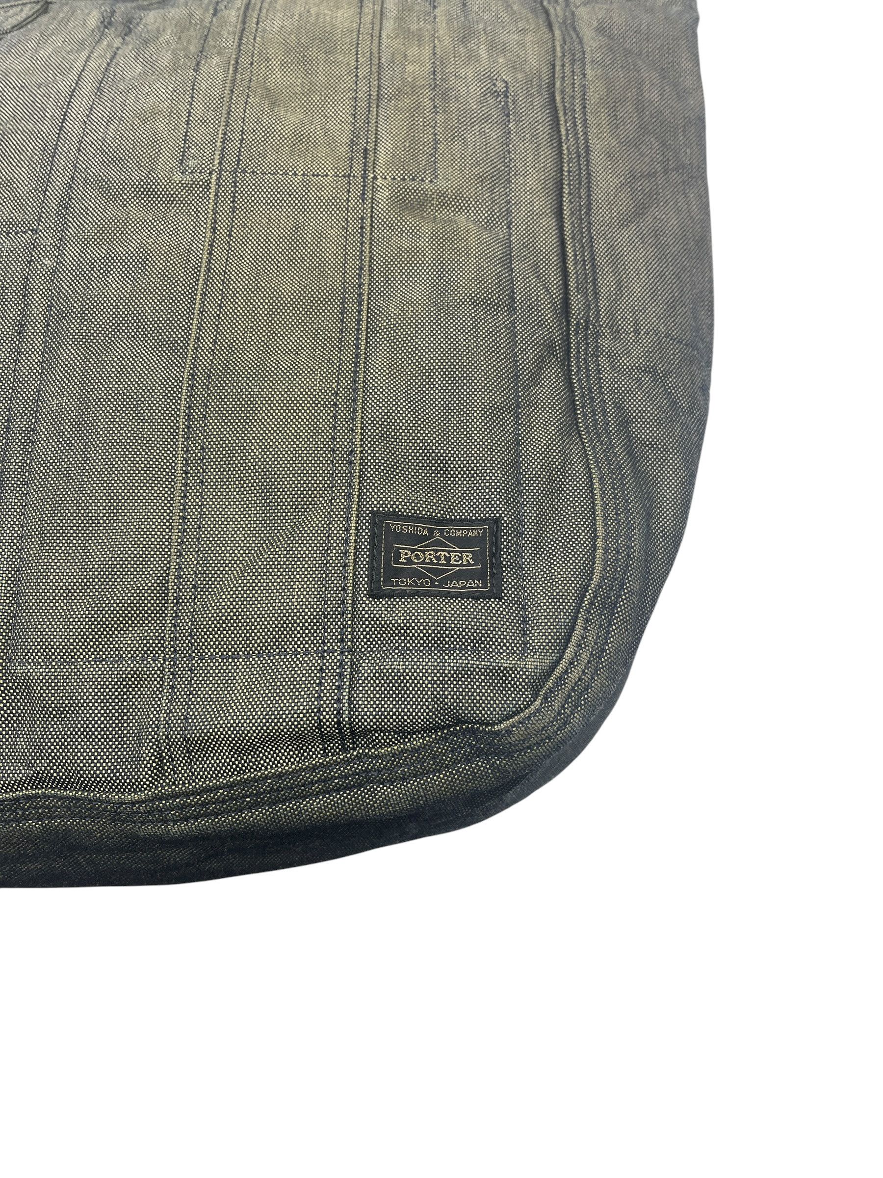 Porter Porter Yoshida Smoky Tote Bag Olive Canvas Japan Made Size ONE SIZE - 11 Thumbnail