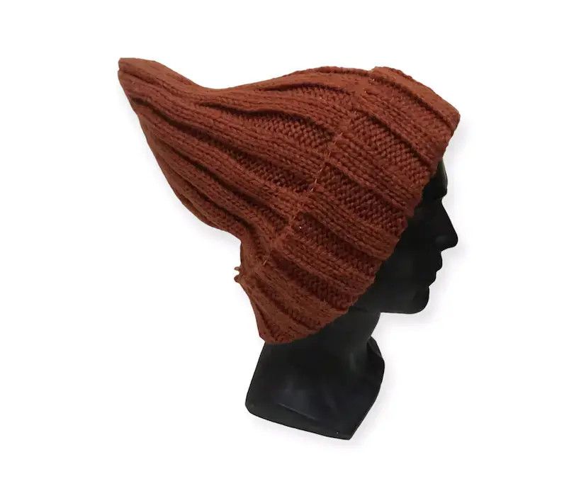 Japanese Brand Japanese Brand Knit Beanie Hat Size ONE SIZE - 1 Thumbnail