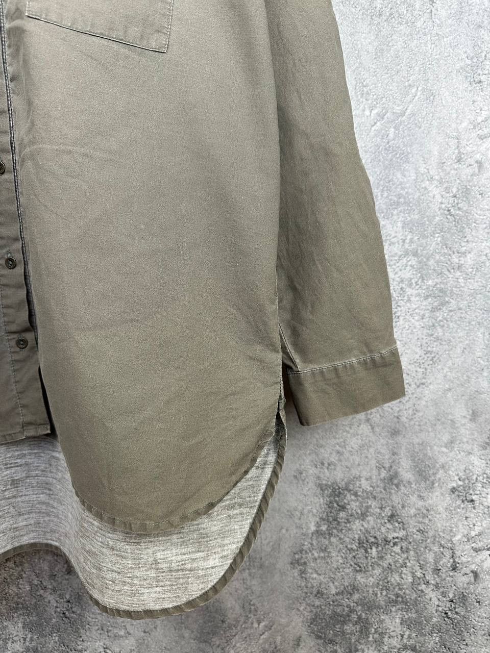 Designer Celtic & Co Oversized Utility Tunic Shirt High-Low Hem LS Size M / US 6-8 / IT 42-44 - 8 Thumbnail