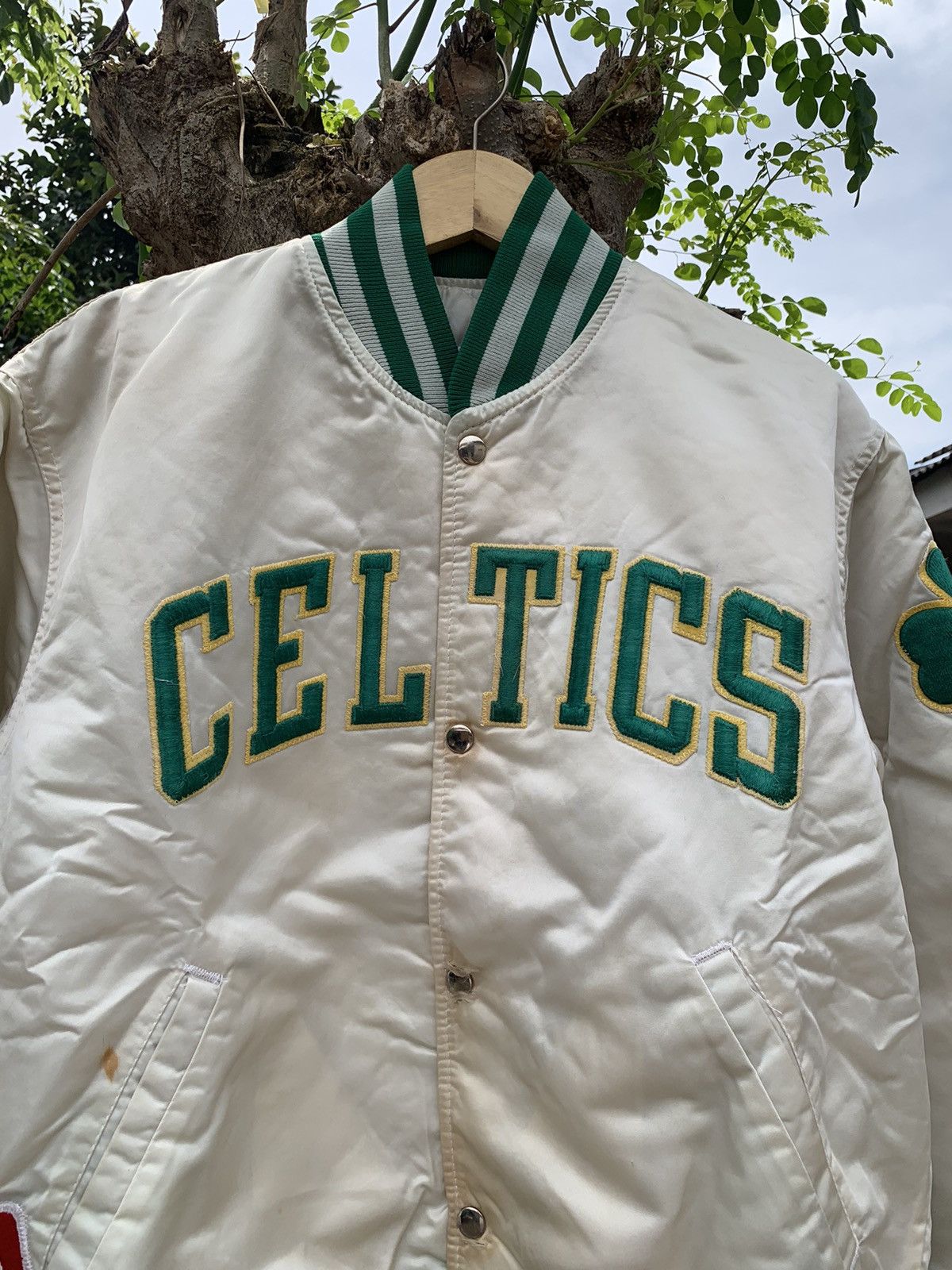 NBA × Starter STARTER VARSITY JACKET CELTICS Size US L / EU 52-54 / 3 - 2 Thumbnail