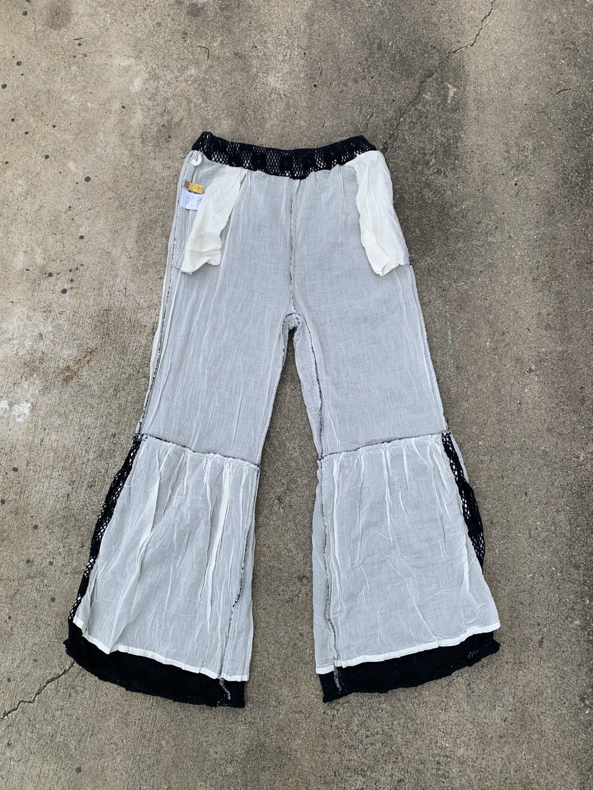 Ciaopanic steal 🔥flare ciaopanic mesh pants Size 30" / US 8 / IT 44 - 18 Thumbnail