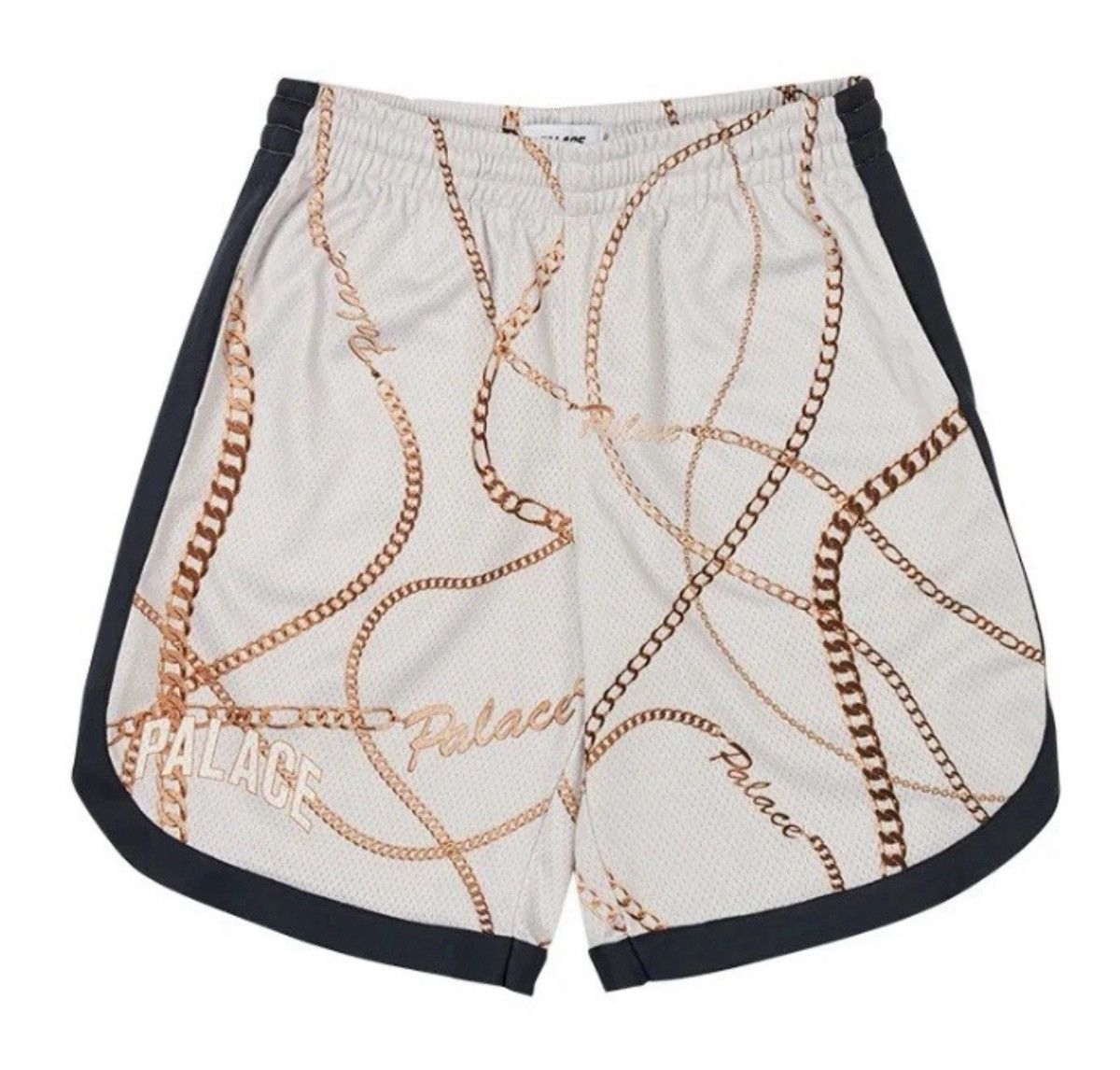 PALACE CHAIN BASKETBALL SHORT CLOUDY MESH SHORTS SIZE LARGE
