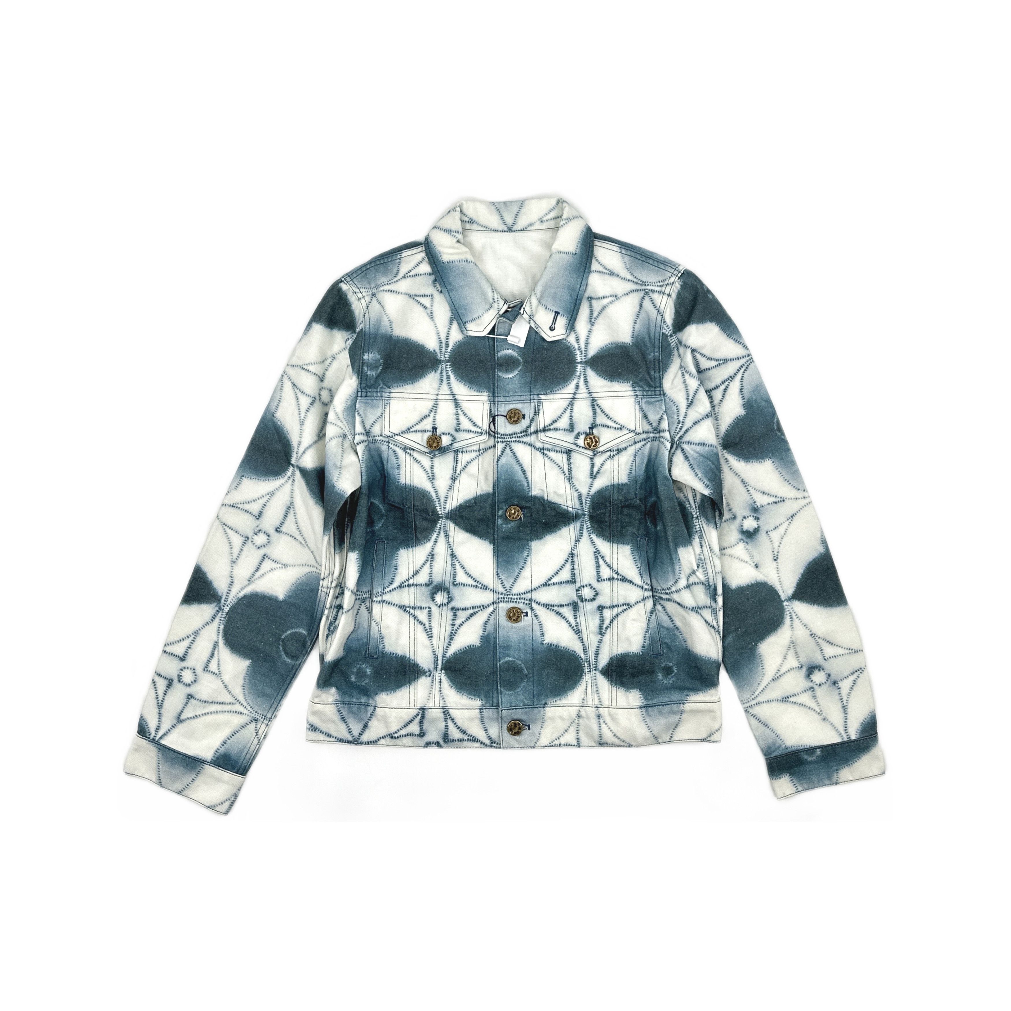 Louis Vuitton Louis Vuitton Tie-Dye Monogram Denim Jacket 48 Size US M / EU 48-50 / 2 - 1 Thumbnail